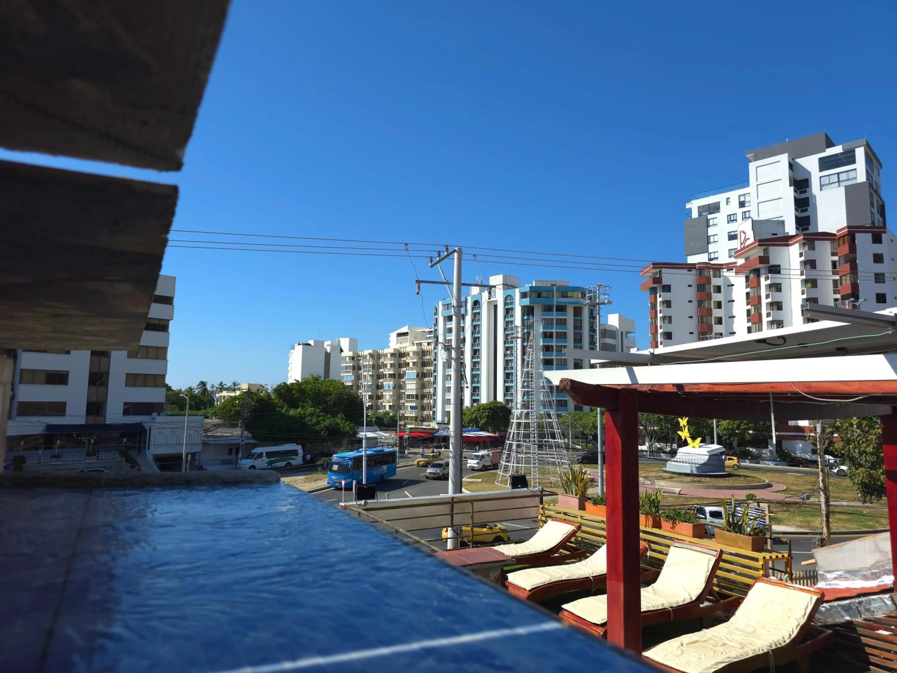 Street view in Hotel Rodadero Dorado