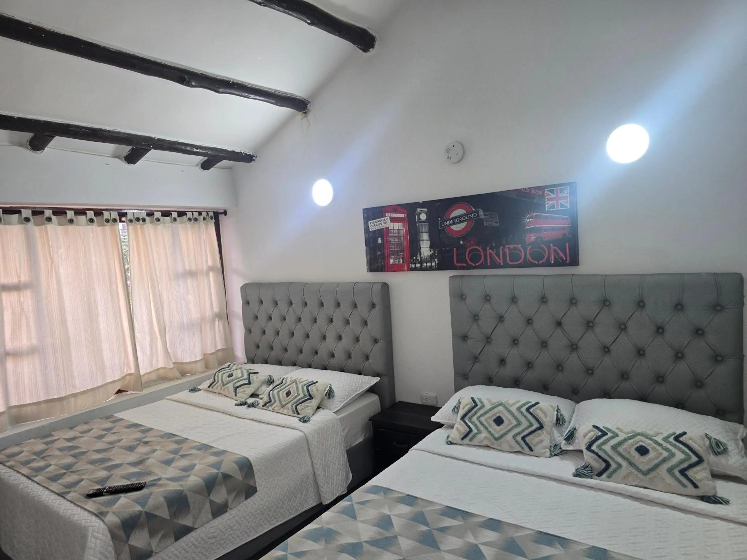 Bed in Hotel Rodadero Dorado