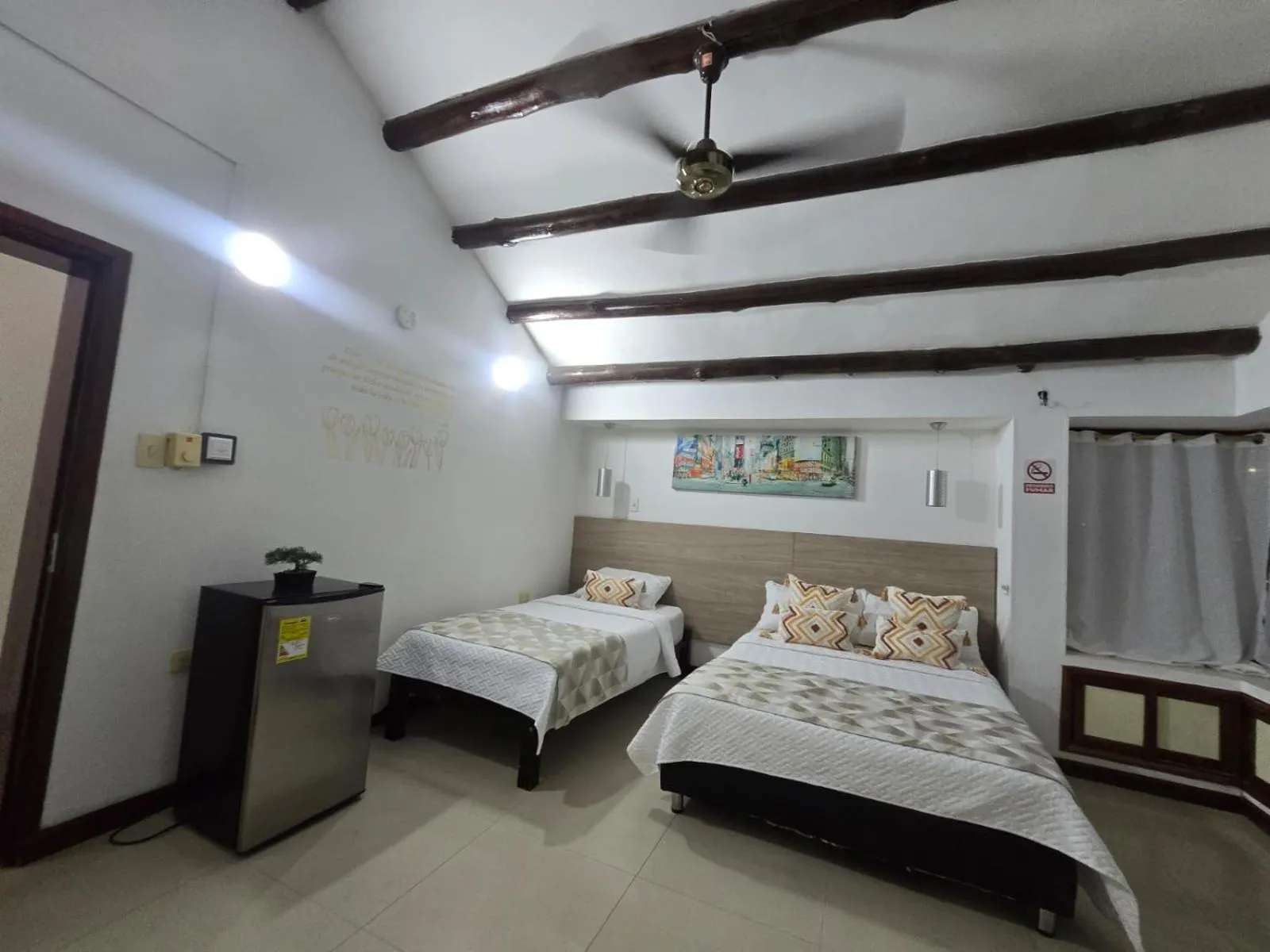 Bed in Hotel Rodadero Dorado