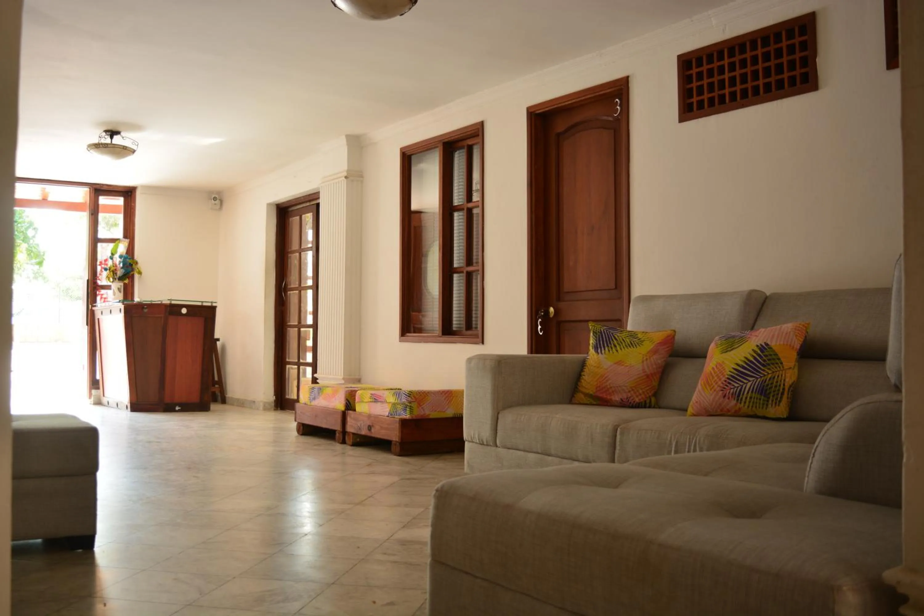 Living room in Hotel Rodadero Dorado