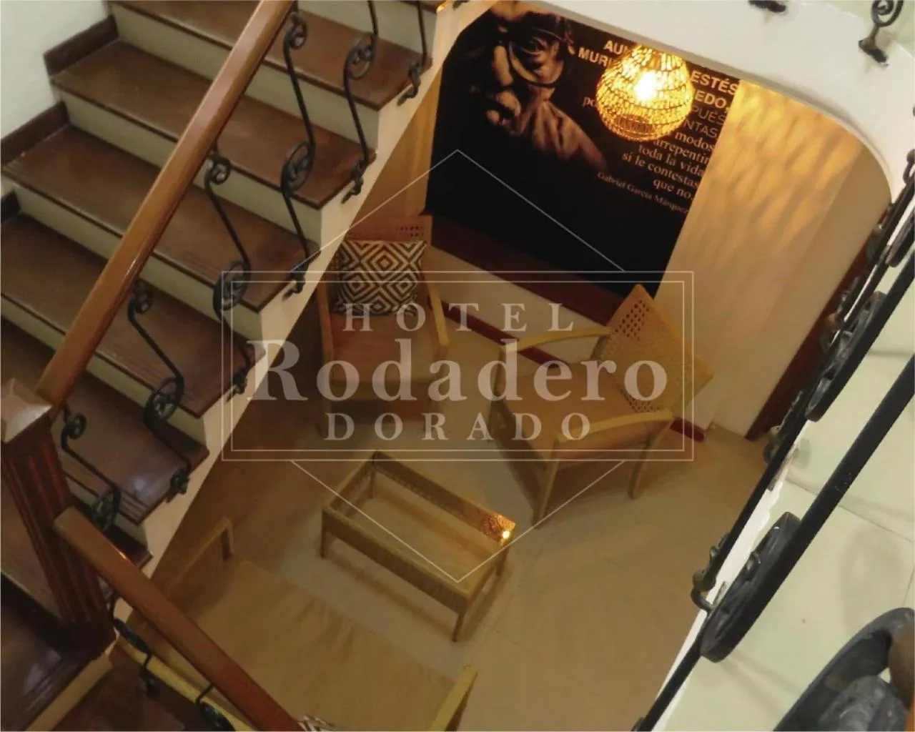 Seating area in Hotel Rodadero Dorado