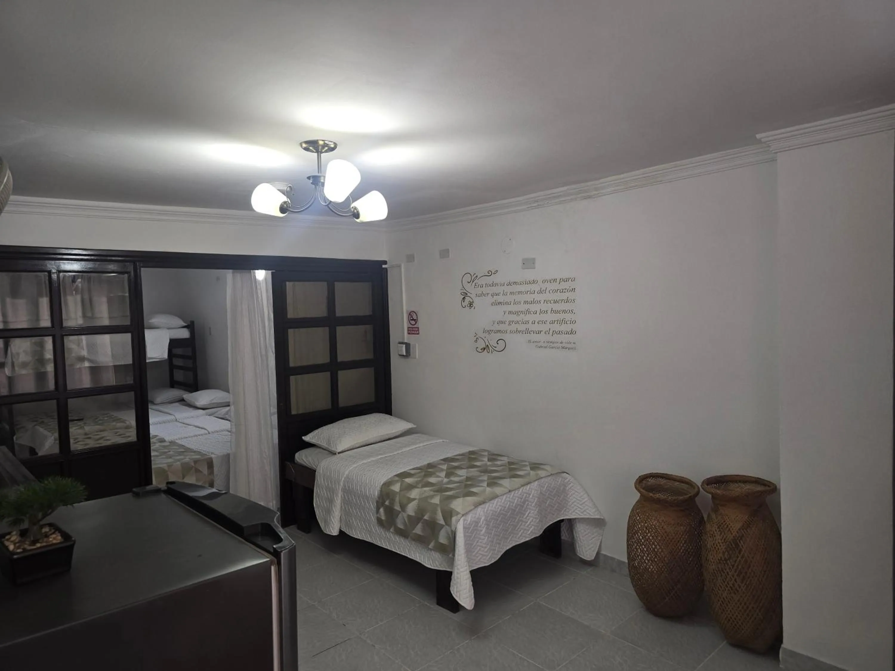 Bed in Hotel Rodadero Dorado