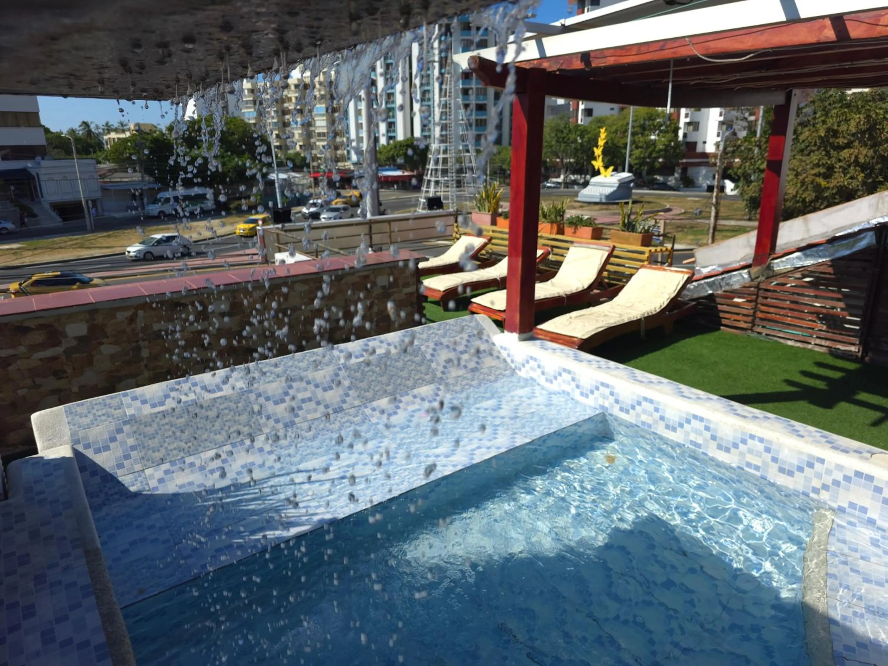 sunbed in Hotel Rodadero Dorado