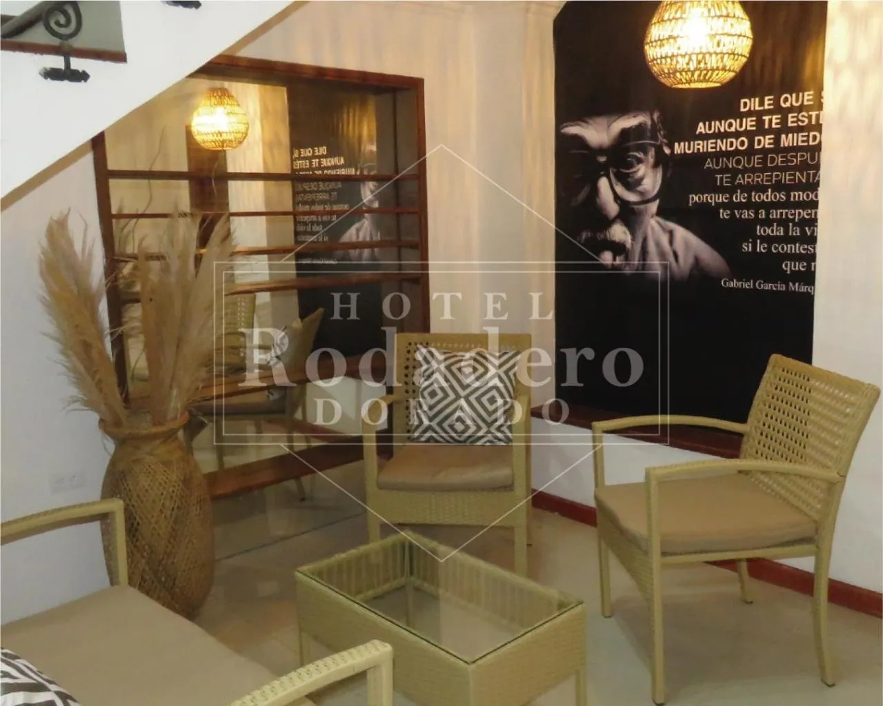 Seating area in Hotel Rodadero Dorado