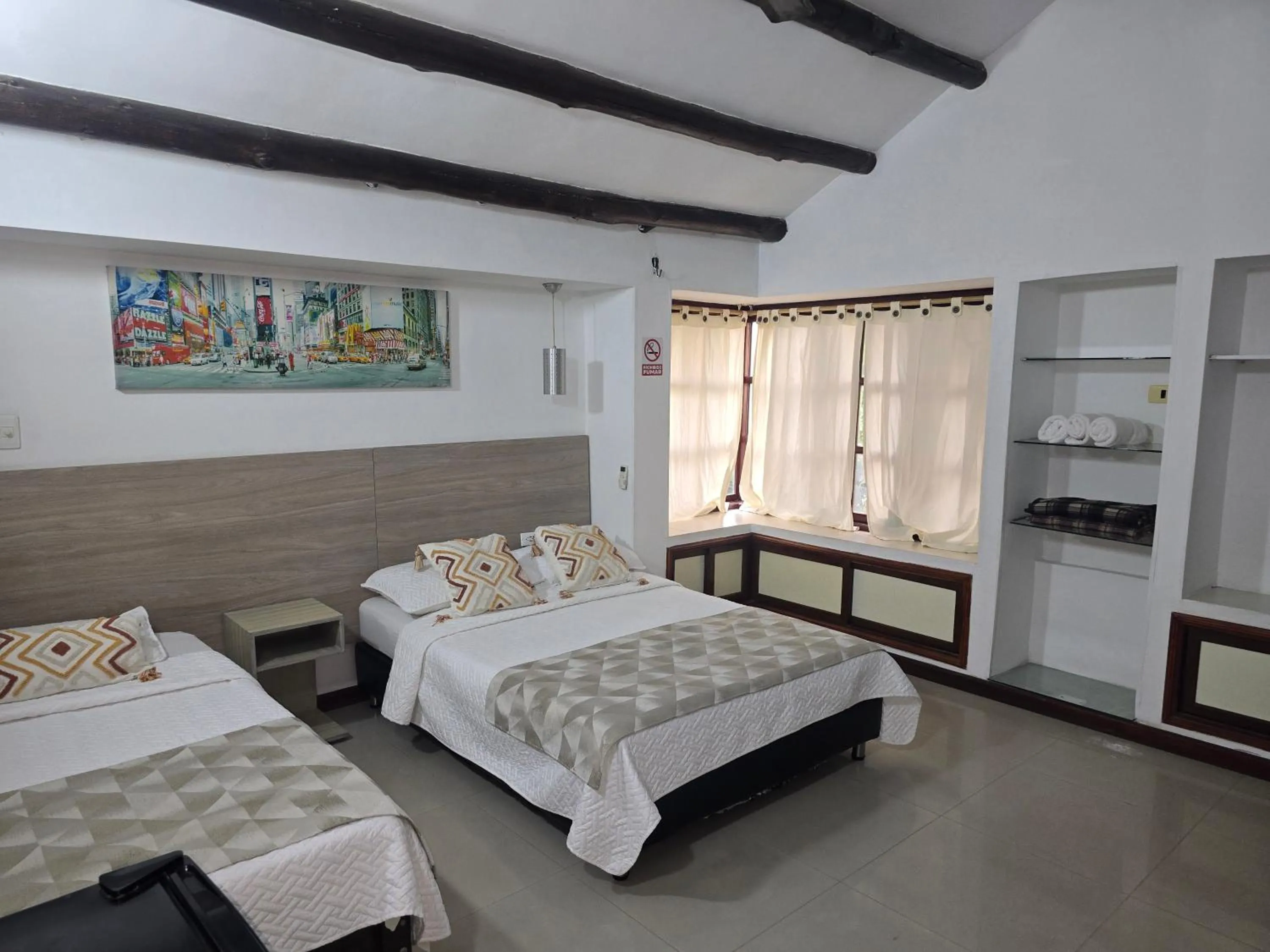 Bed in Hotel Rodadero Dorado