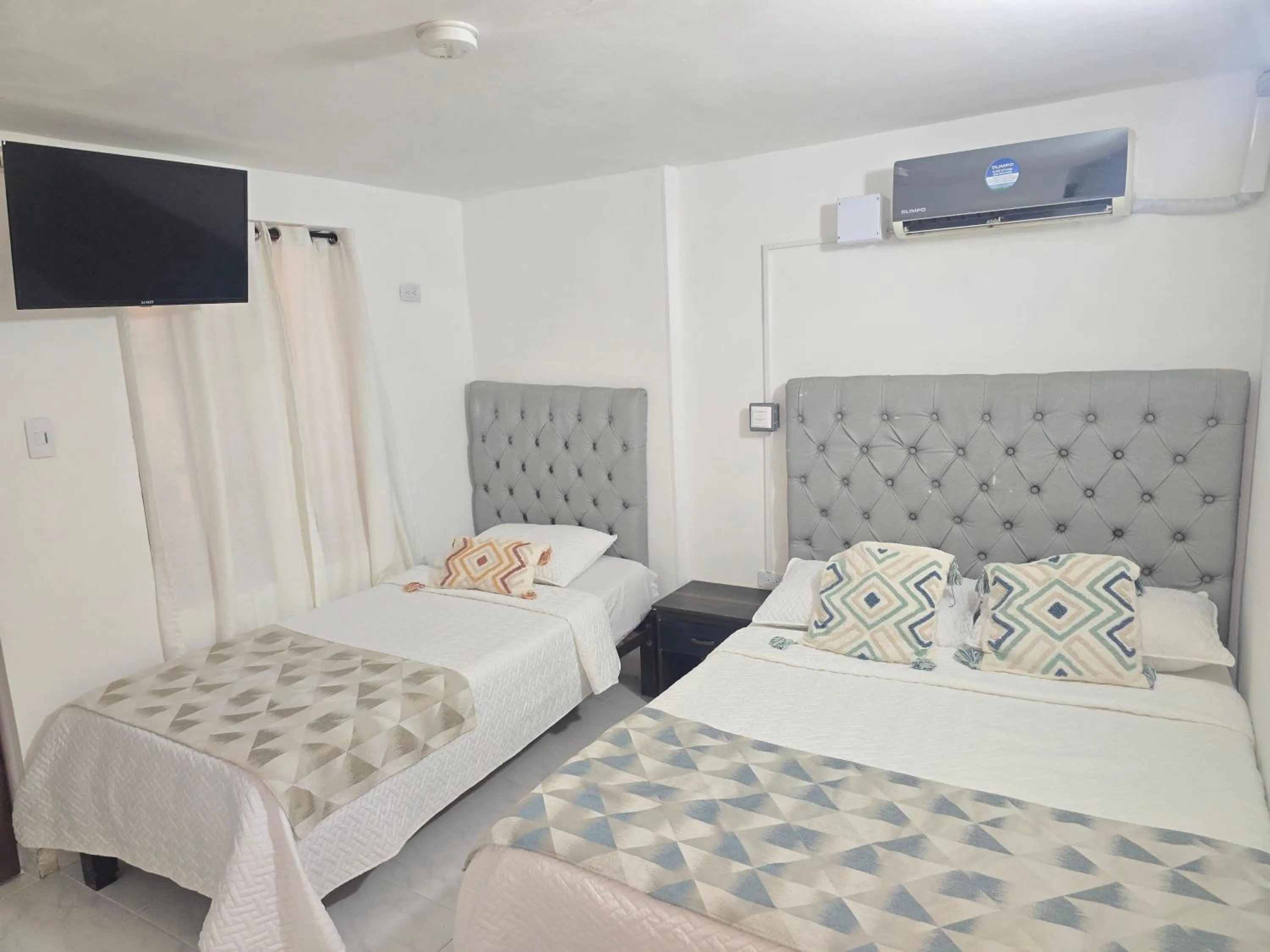 Bed in Hotel Rodadero Dorado
