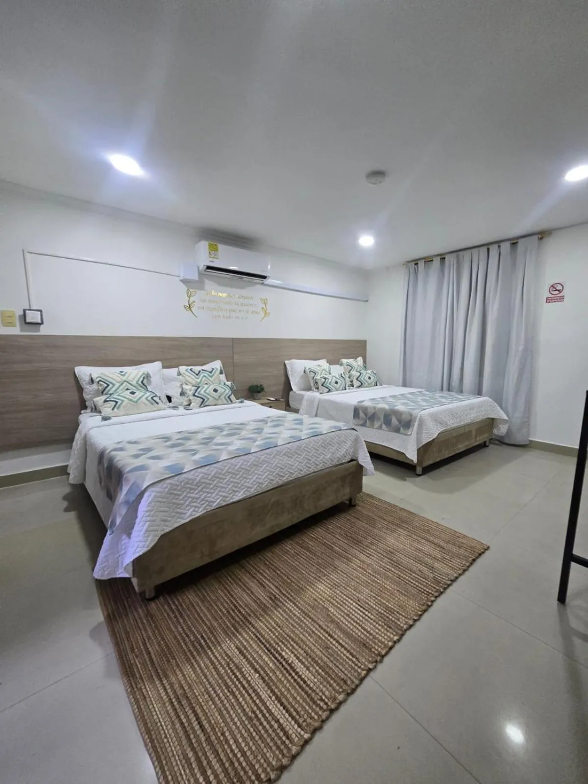 Bed in Hotel Rodadero Dorado