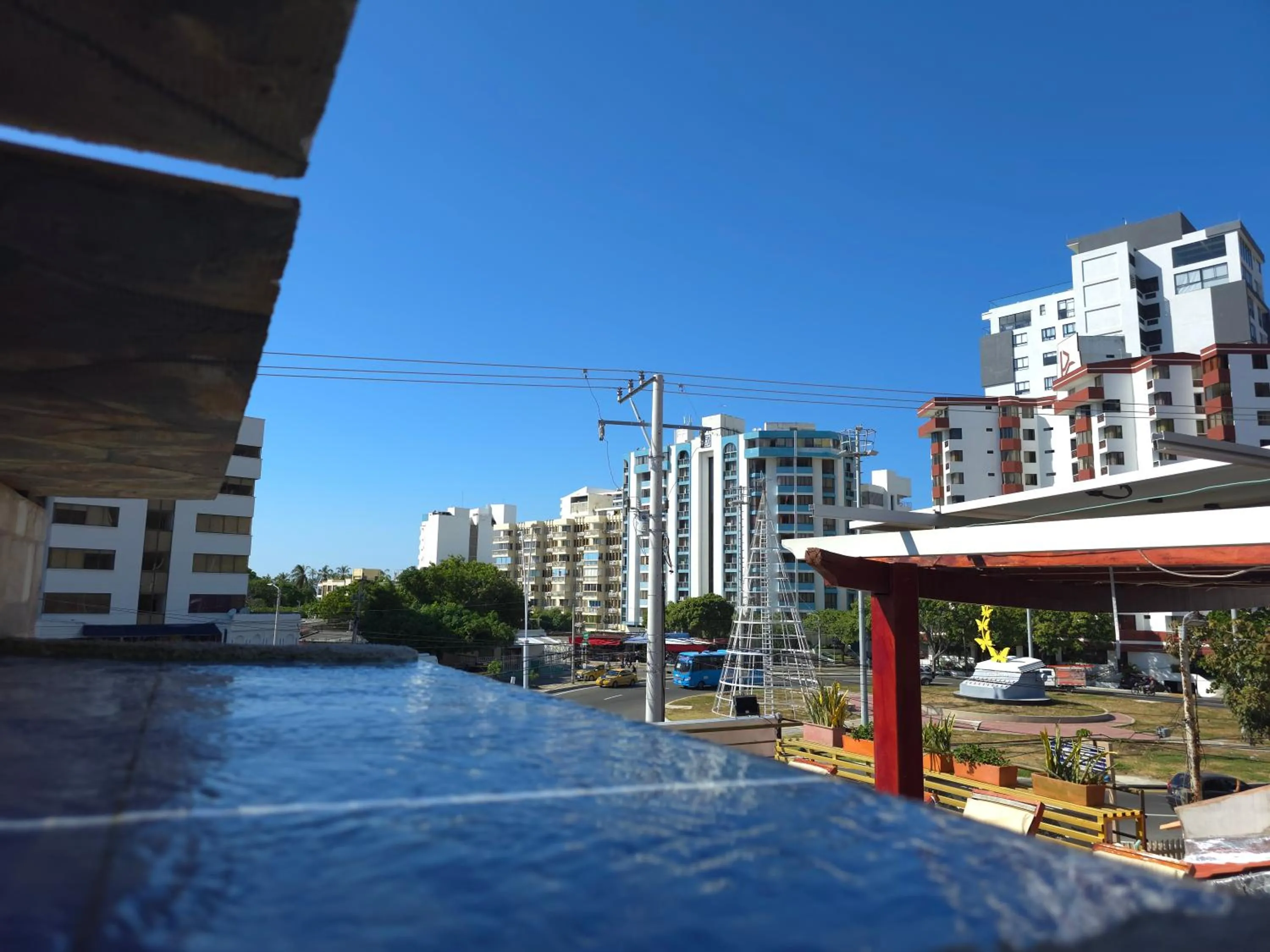 City view in Hotel Rodadero Dorado