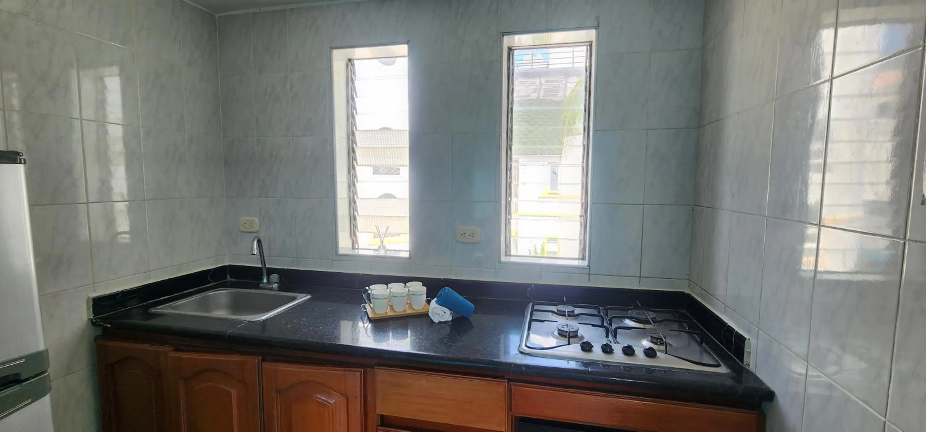 Kitchen or kitchenette in Hotel Rodadero Dorado