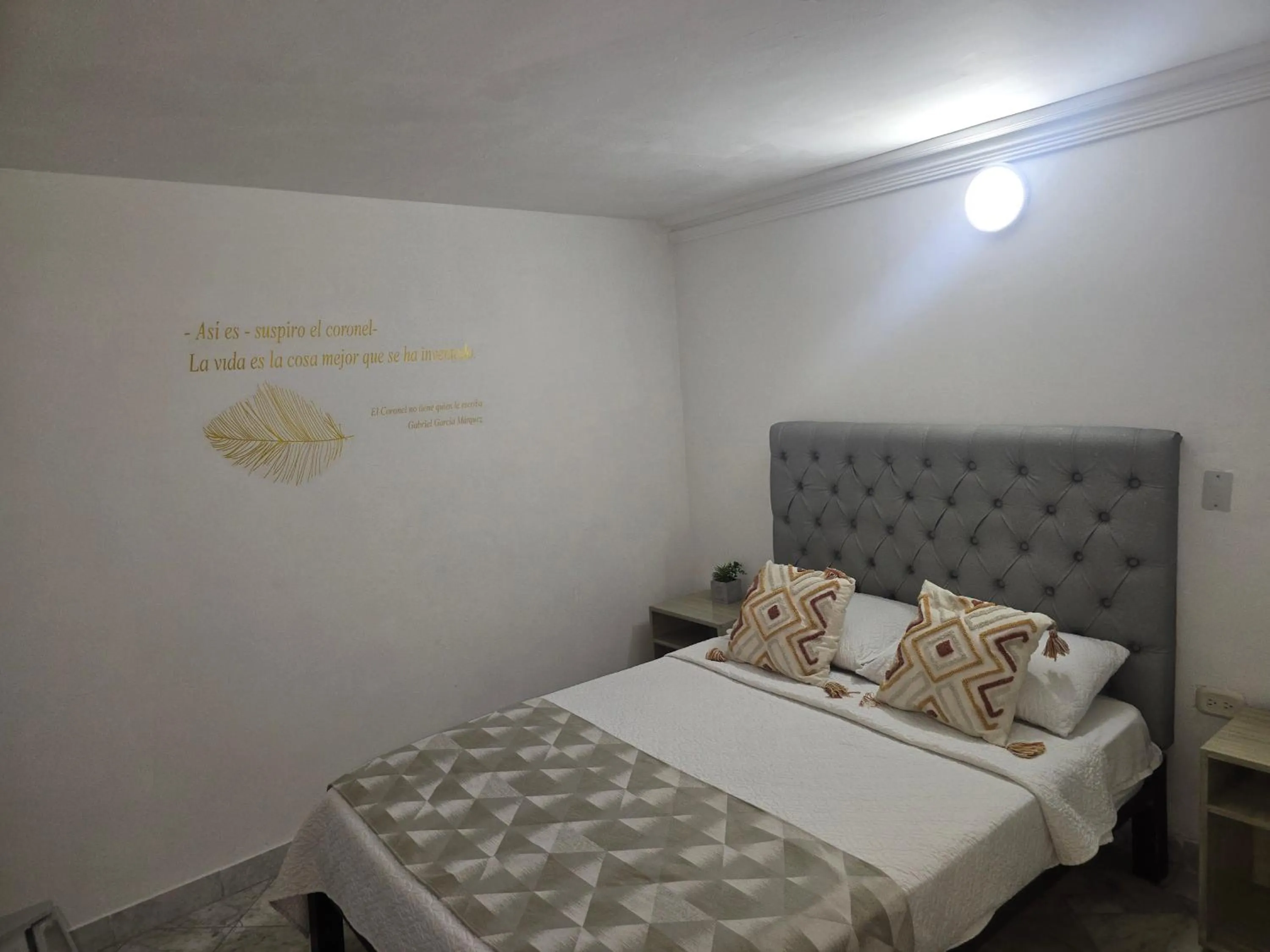 Bed in Hotel Rodadero Dorado