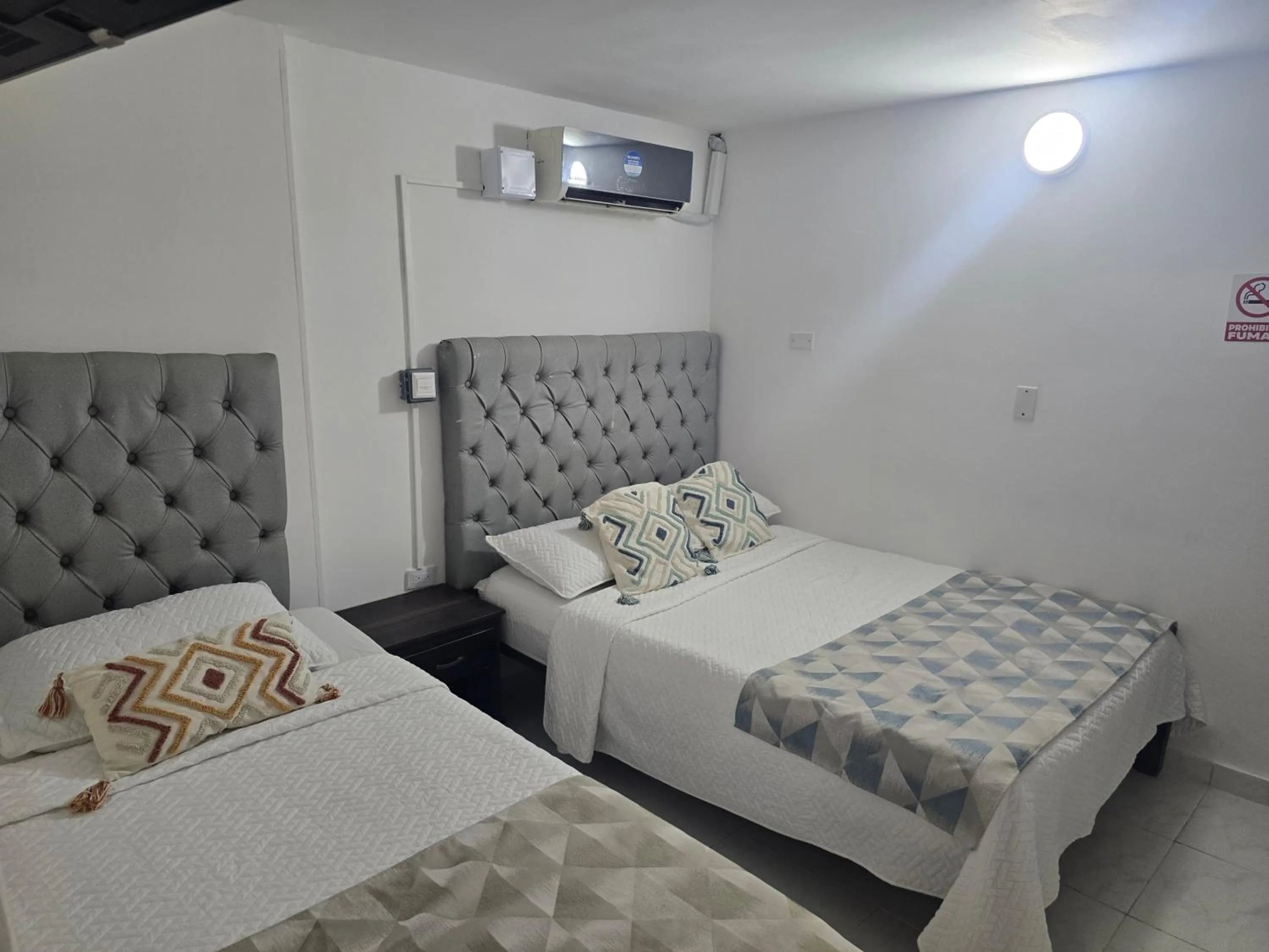 Bed in Hotel Rodadero Dorado
