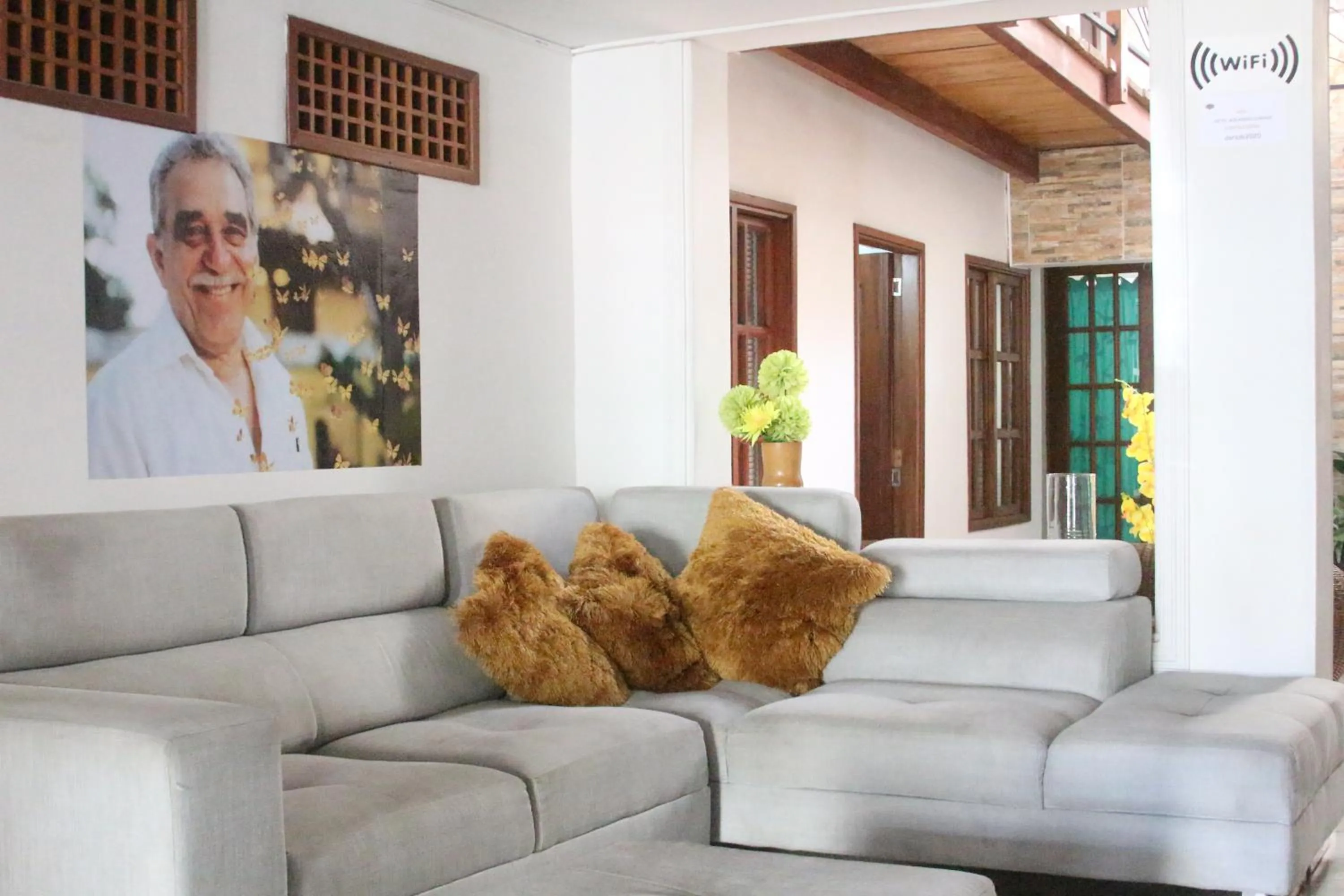 Seating area in Hotel Rodadero Dorado