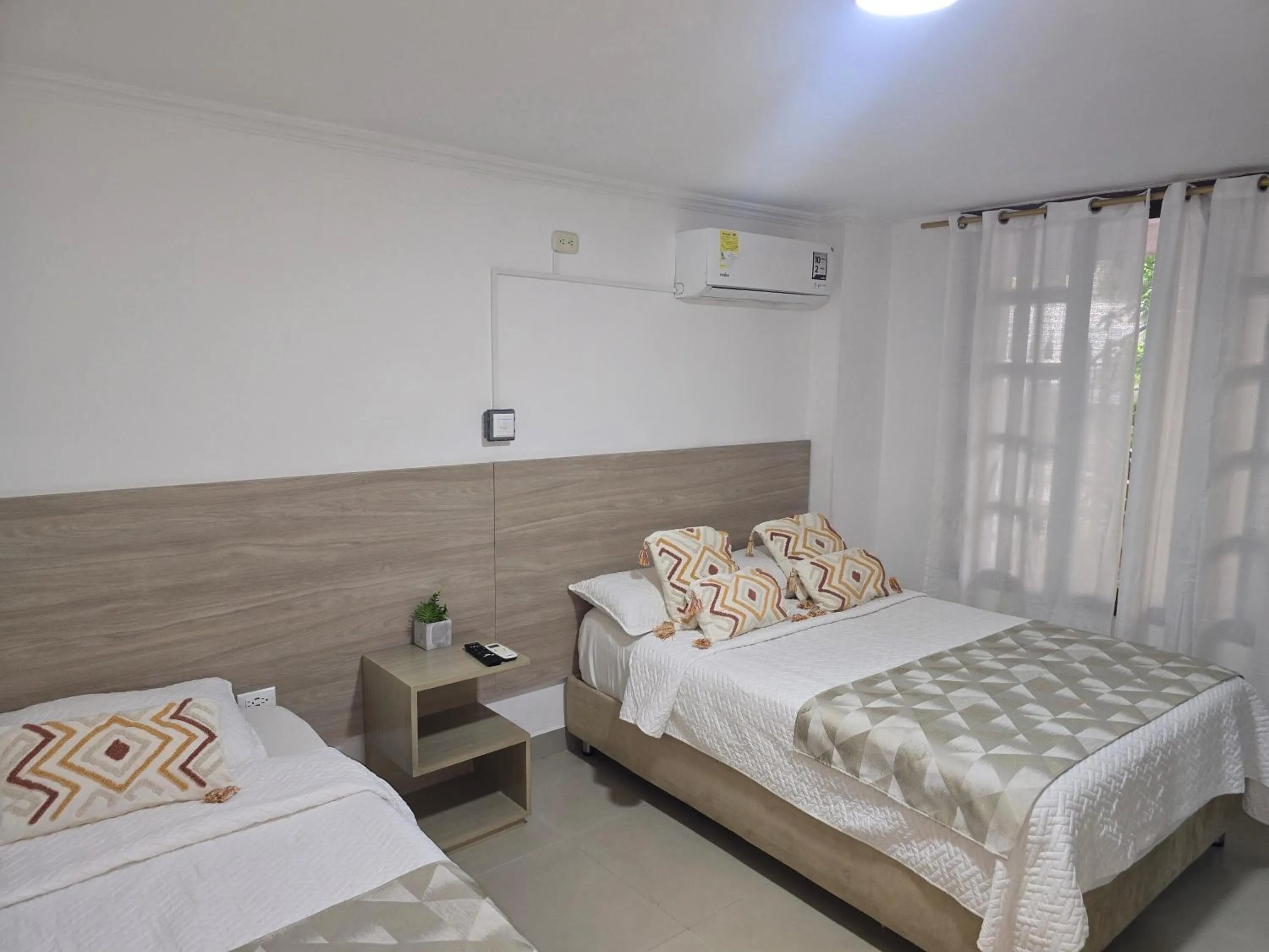 Bed in Hotel Rodadero Dorado