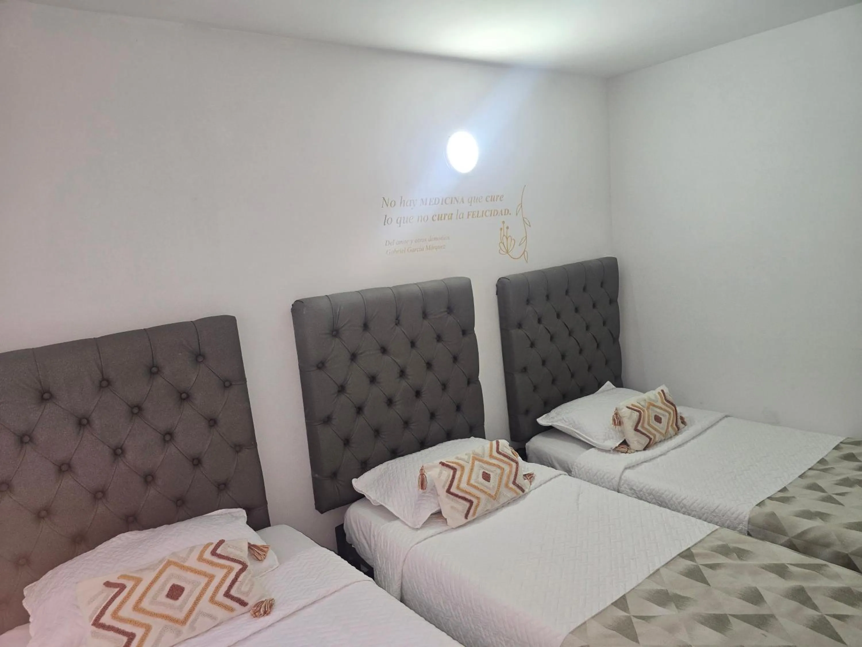 Bed in Hotel Rodadero Dorado