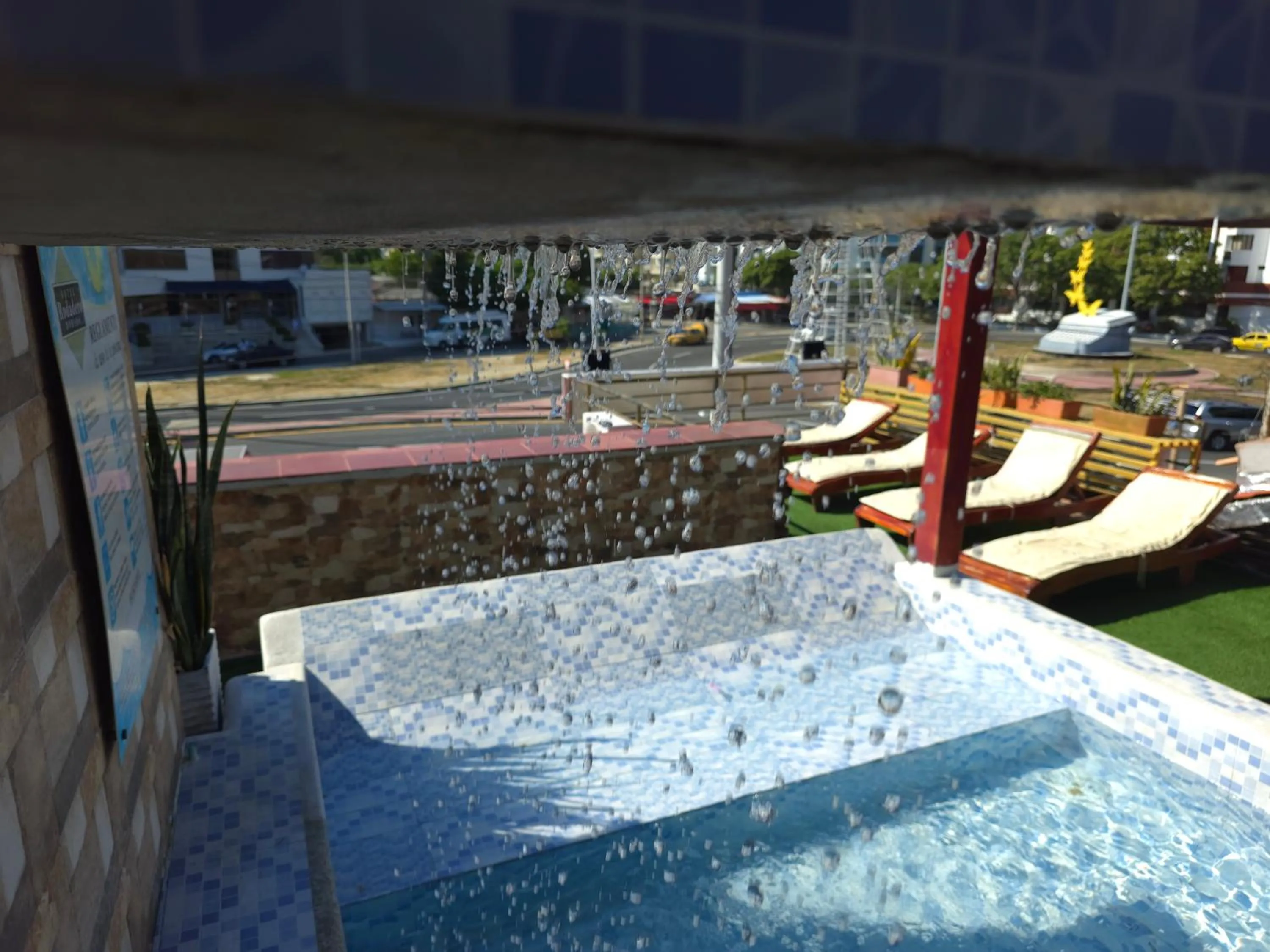 sunbed in Hotel Rodadero Dorado