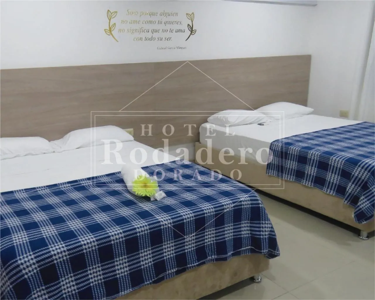 Bed in Hotel Rodadero Dorado