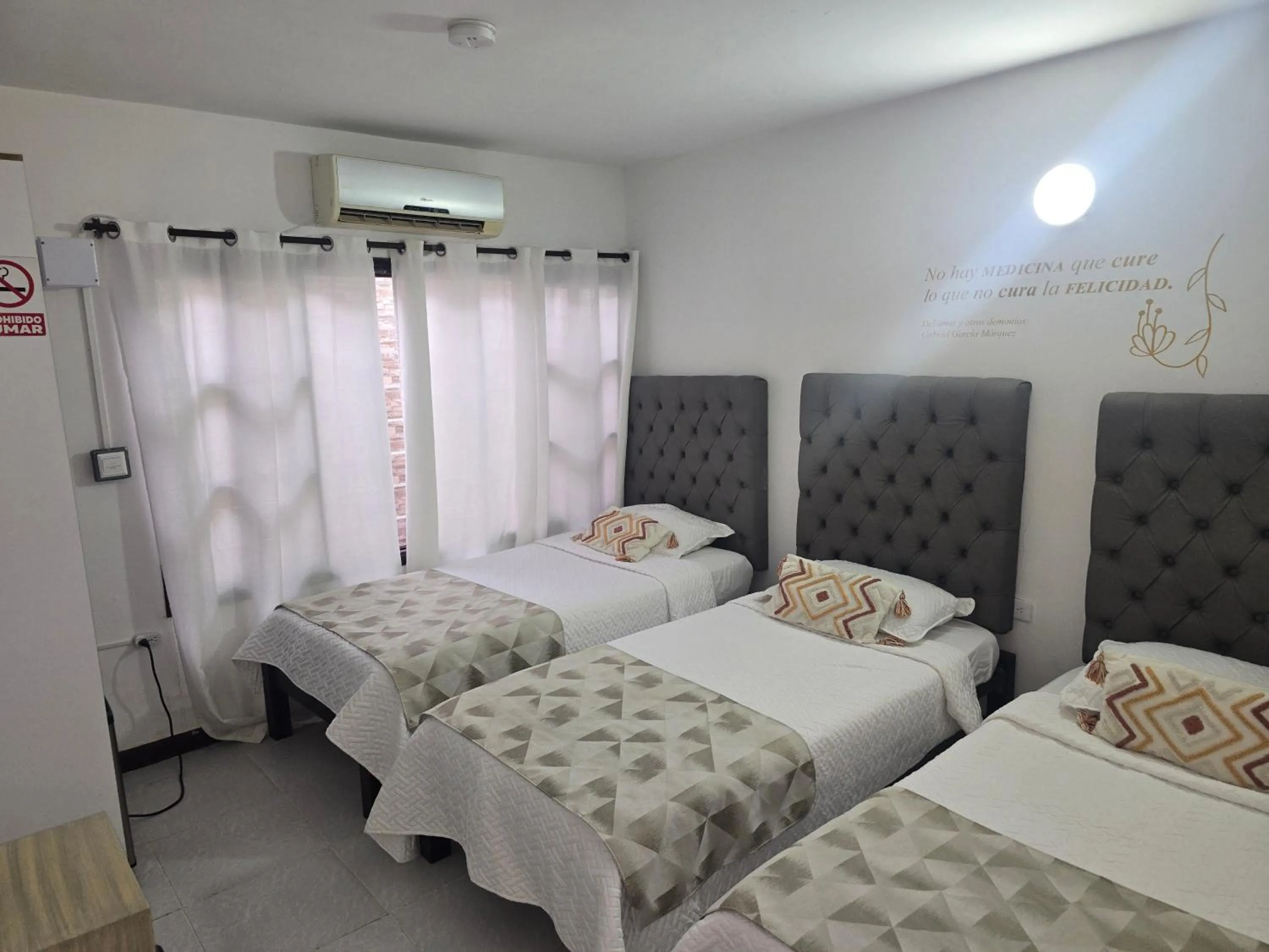 Bed in Hotel Rodadero Dorado