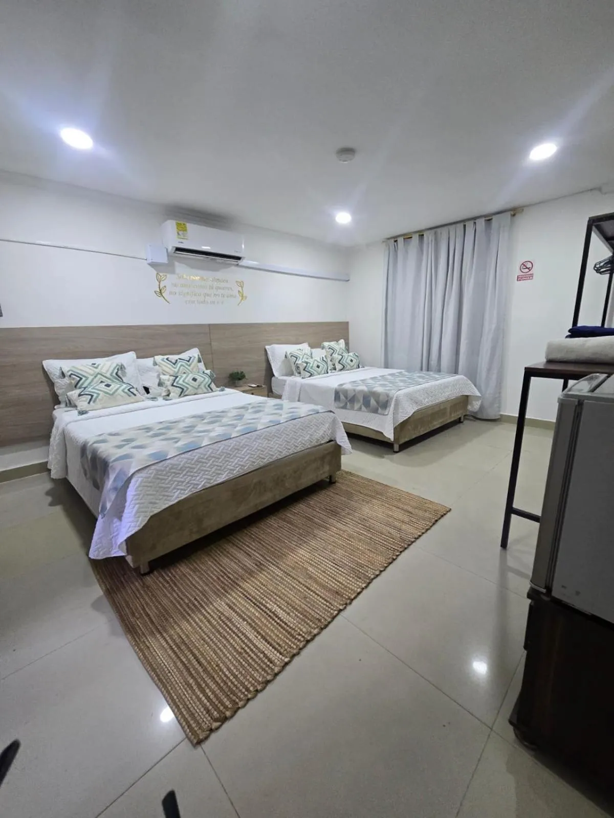 Bed in Hotel Rodadero Dorado