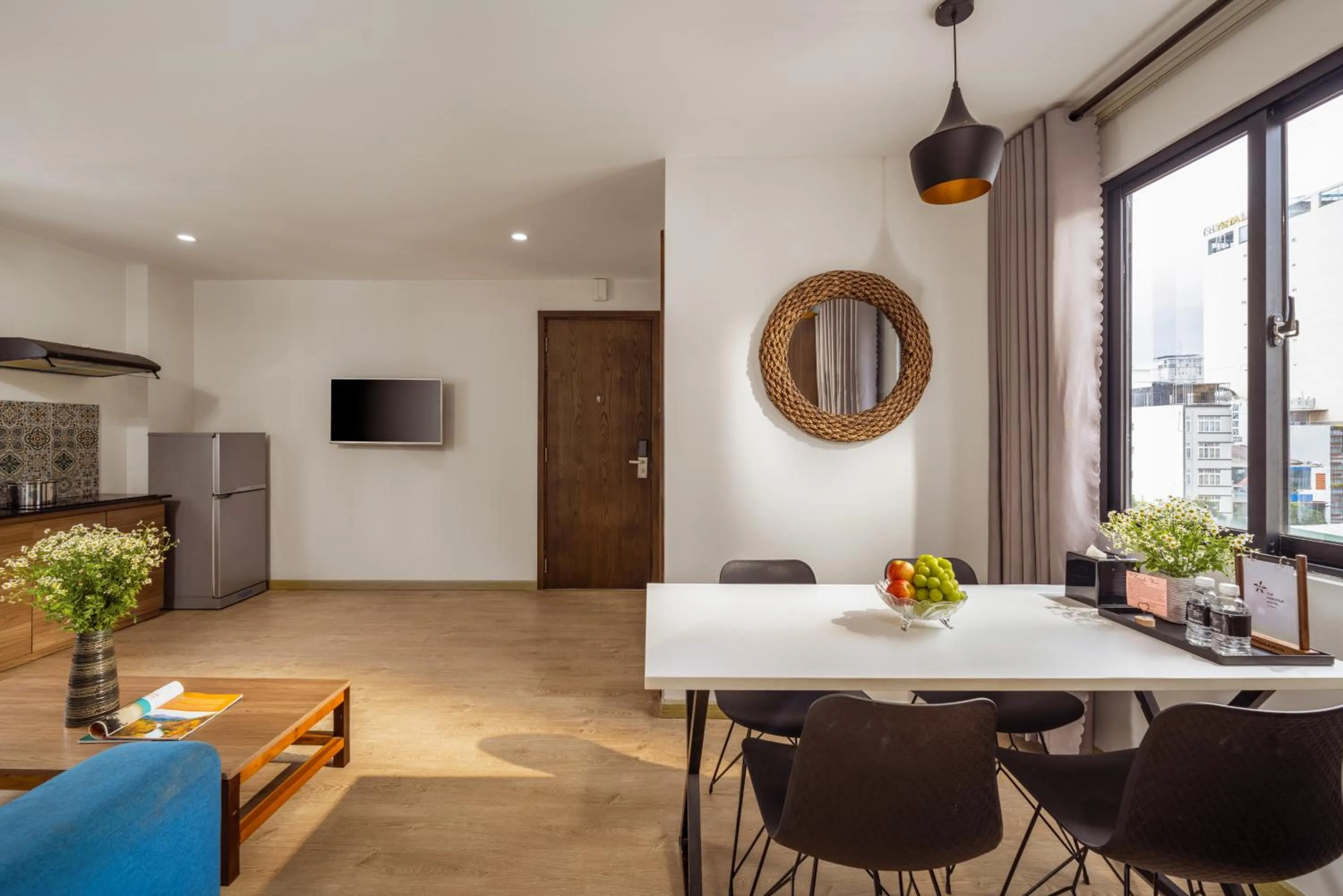 Living room in The Pergola Design Hotel