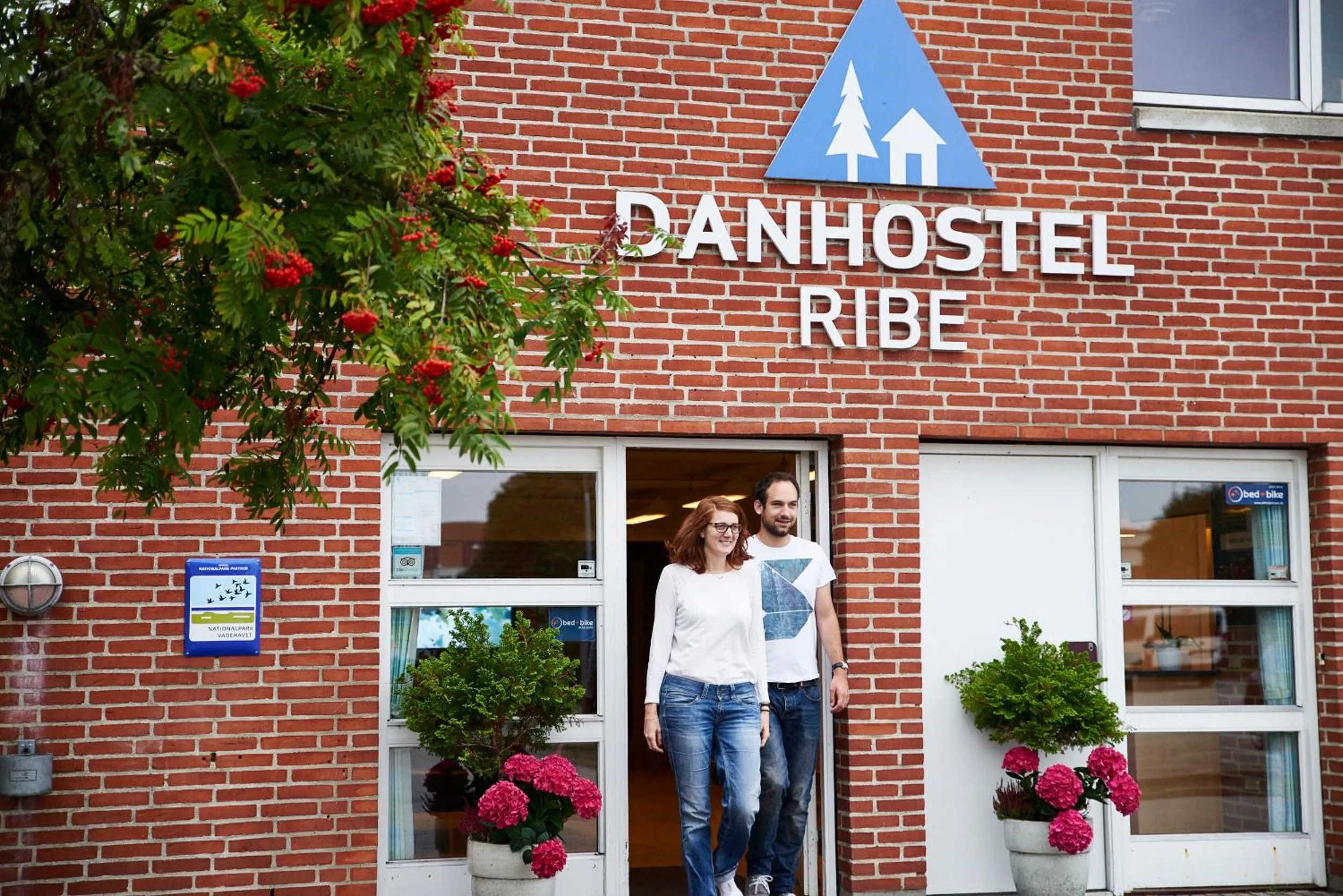Facade/entrance in Danhostel Ribe