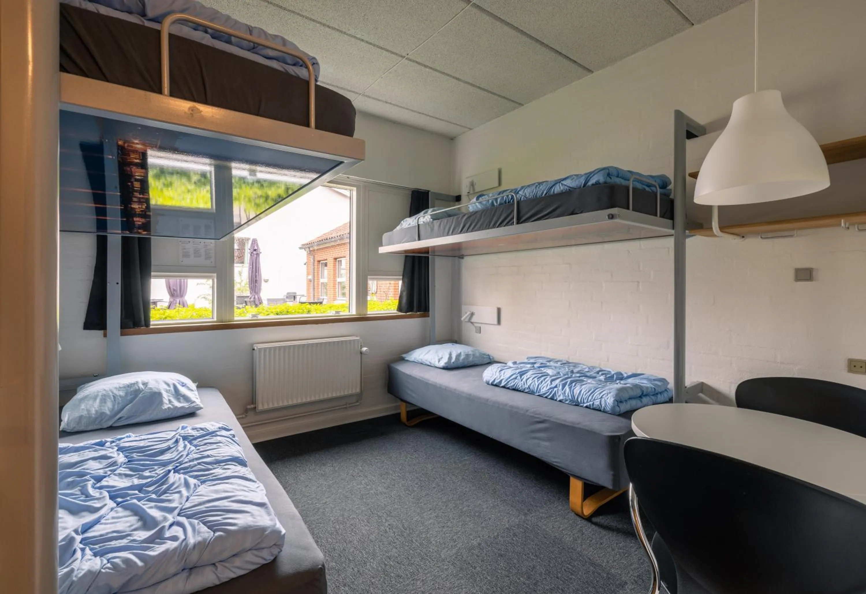 View (from property/room), Bed in Danhostel Ribe