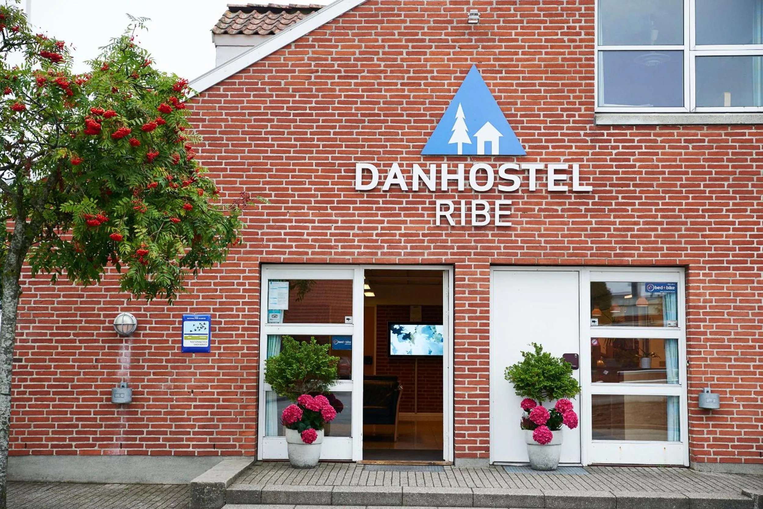 Facade/entrance in Danhostel Ribe