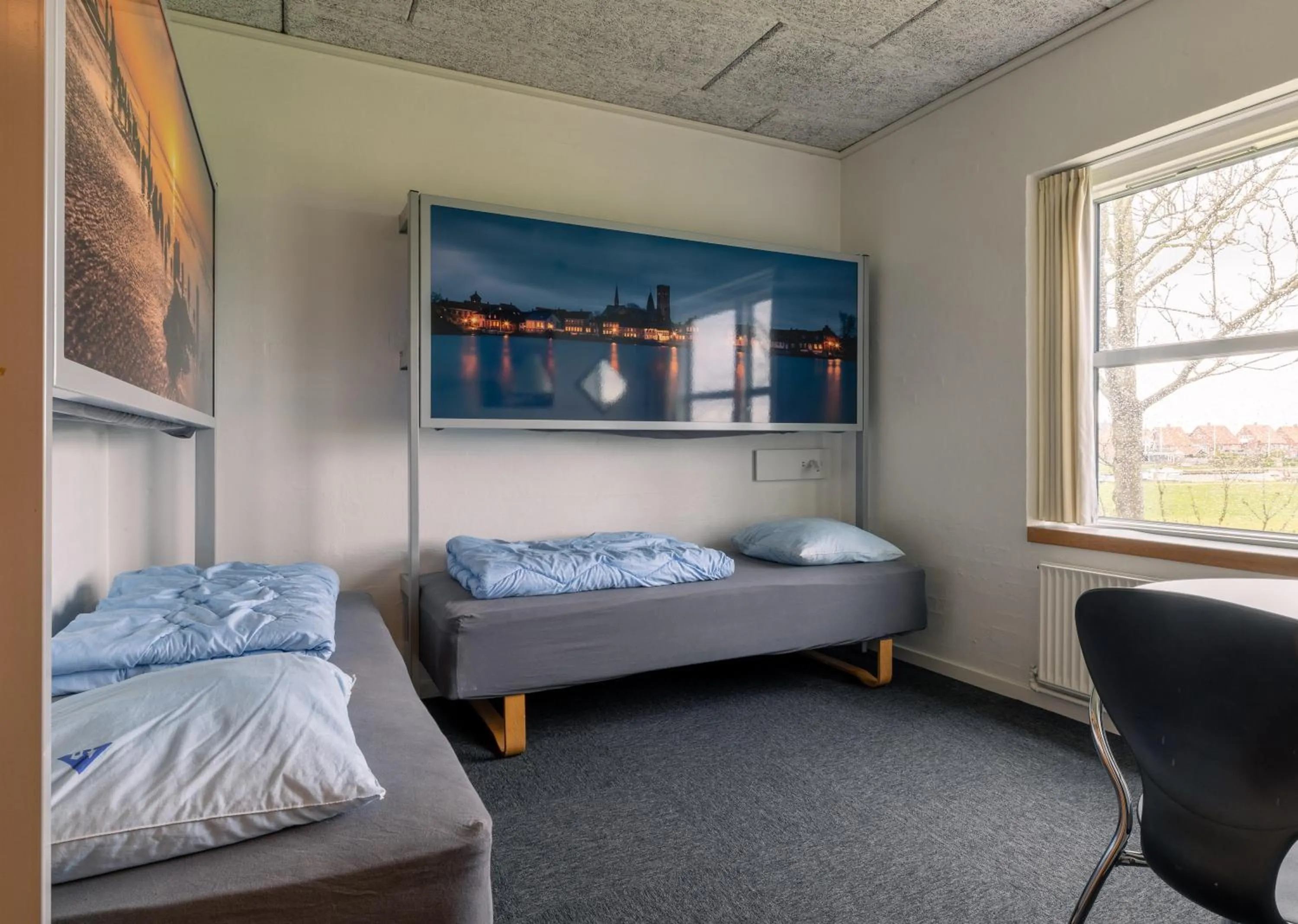 Bedroom, Bed in Danhostel Ribe