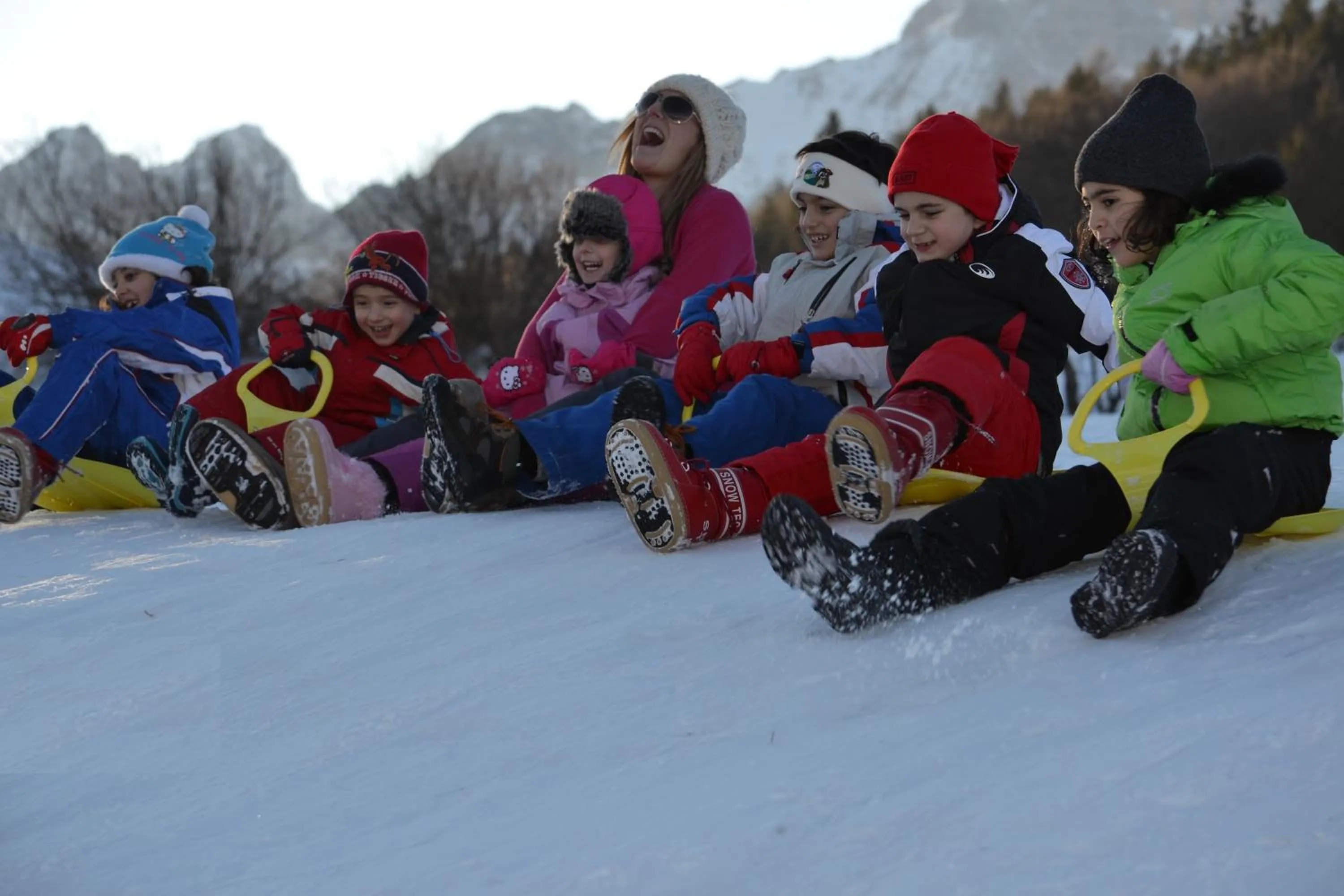 Winter in Piz Galin Grand Hotel Family & Wellness