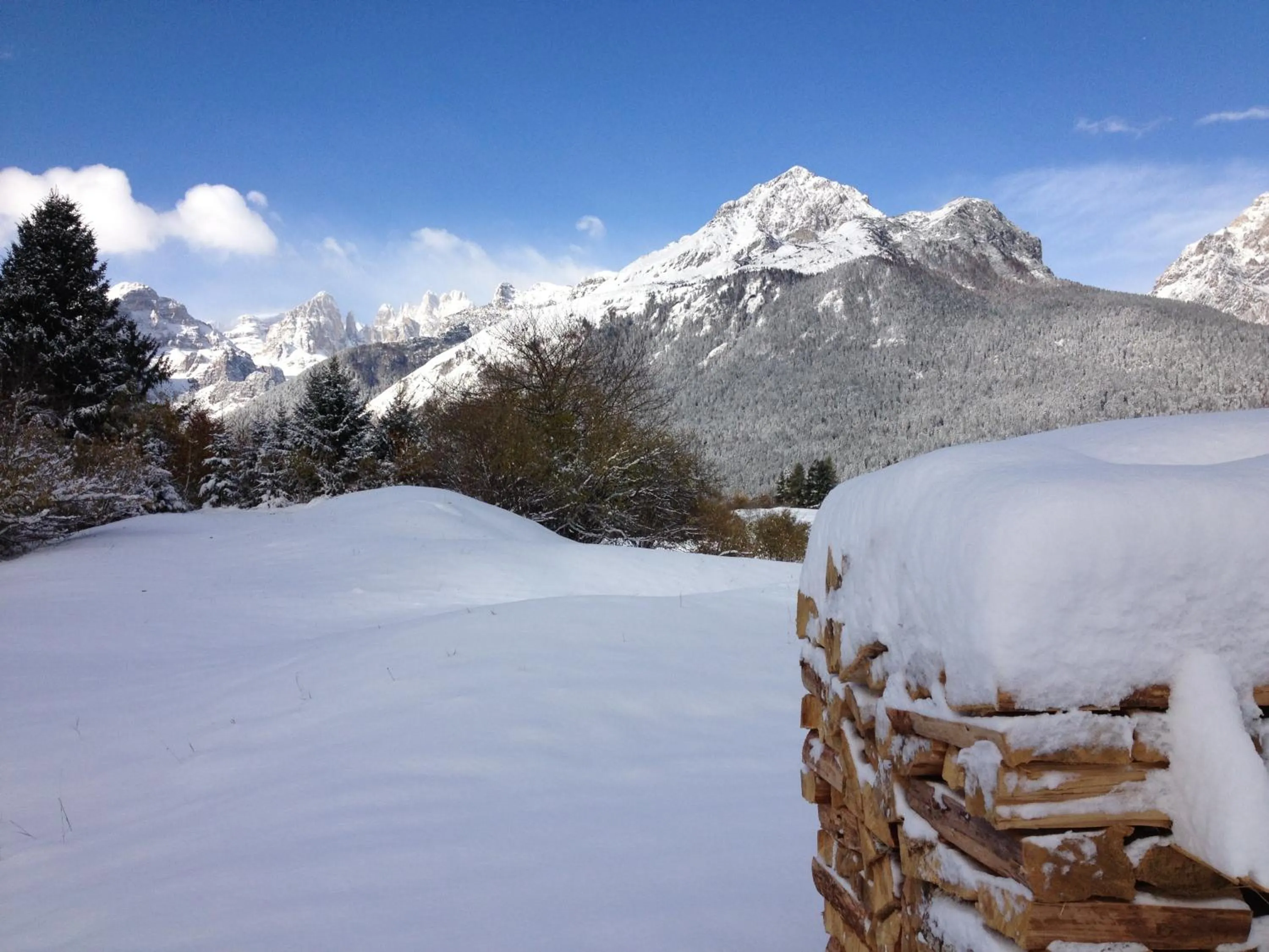 Mountain view in Piz Galin Grand Hotel Family & Wellness