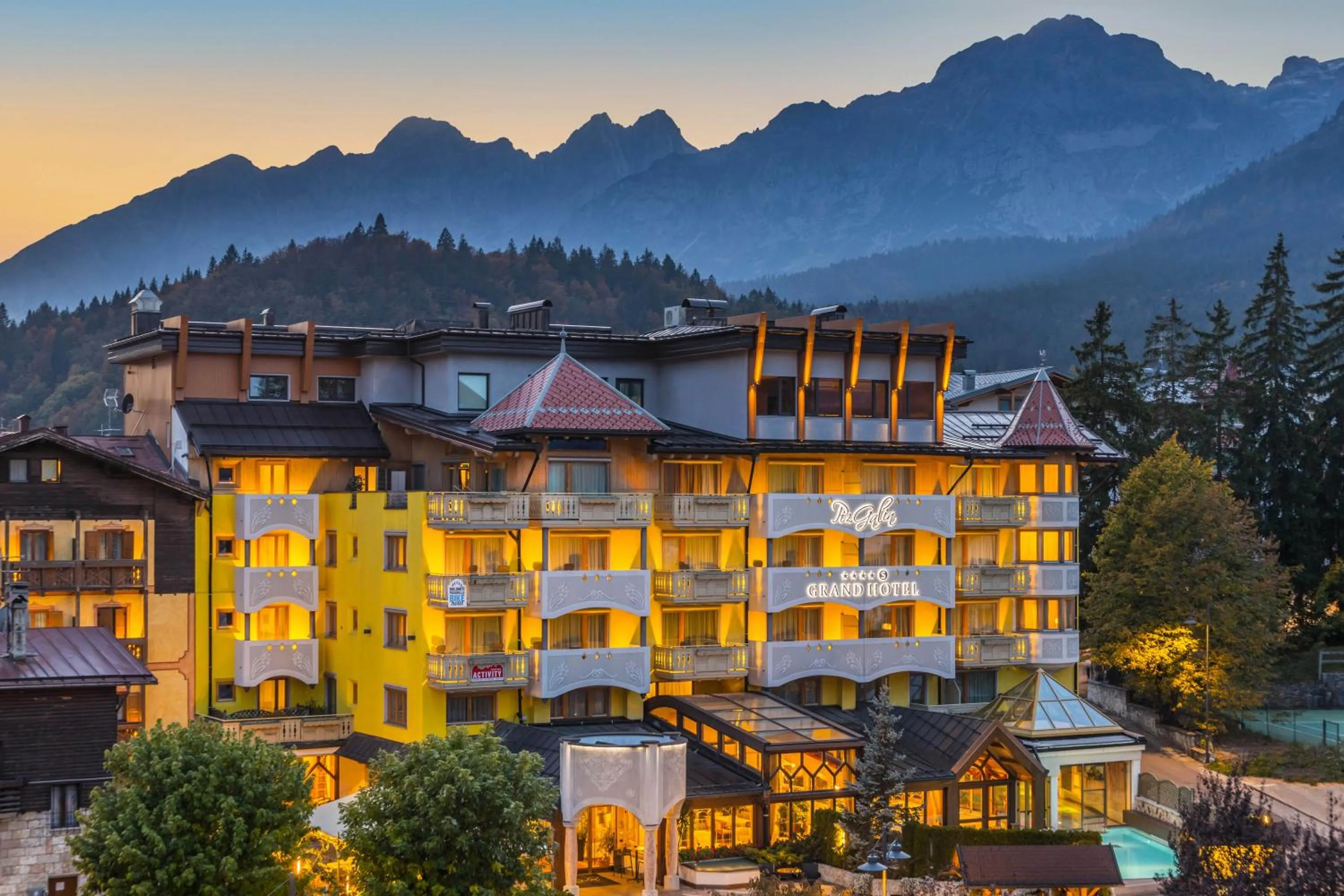 Property building in Piz Galin Grand Hotel Family & Wellness