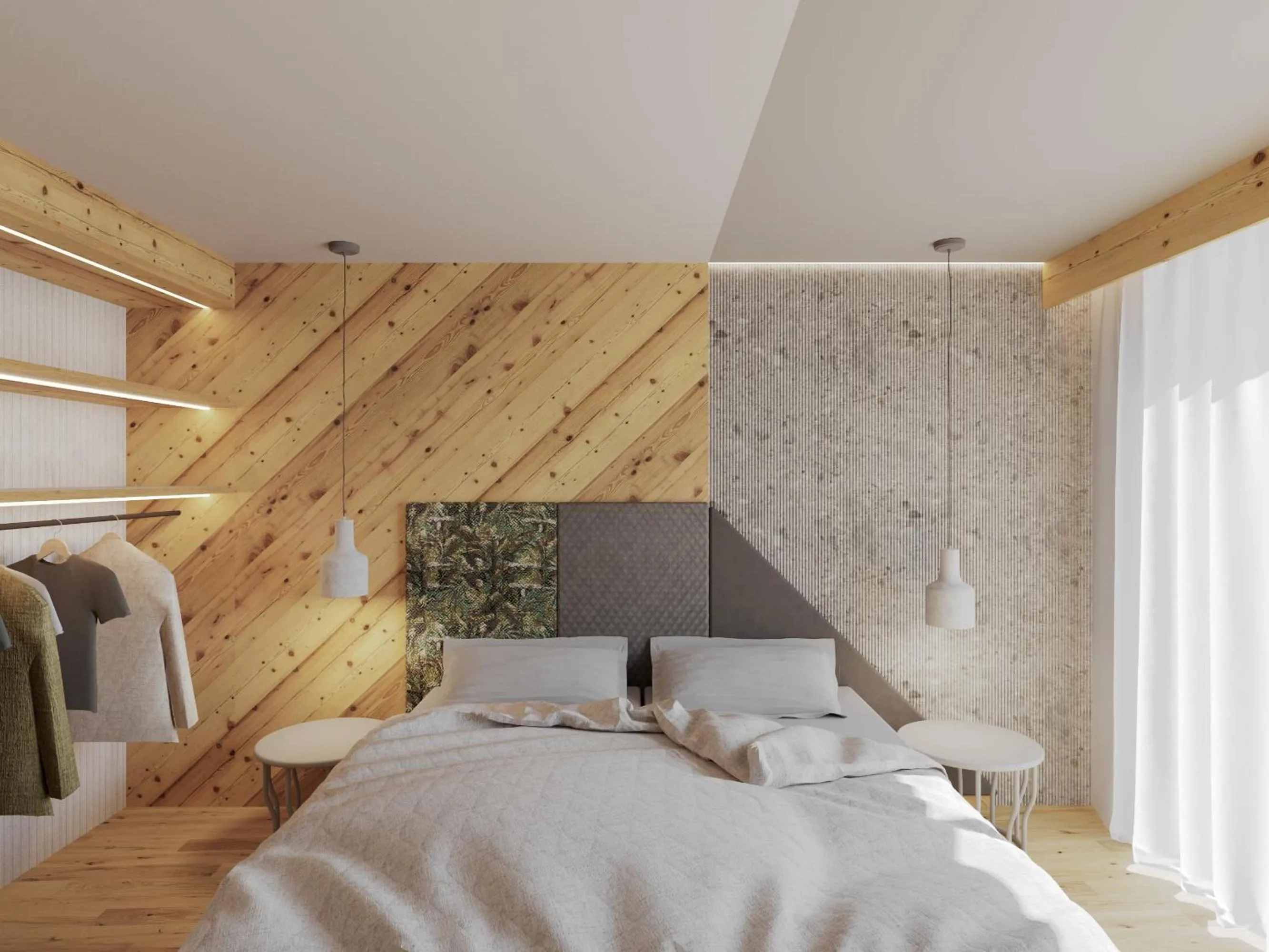 Bedroom, Bed in Piz Galin Grand Hotel Family & Wellness