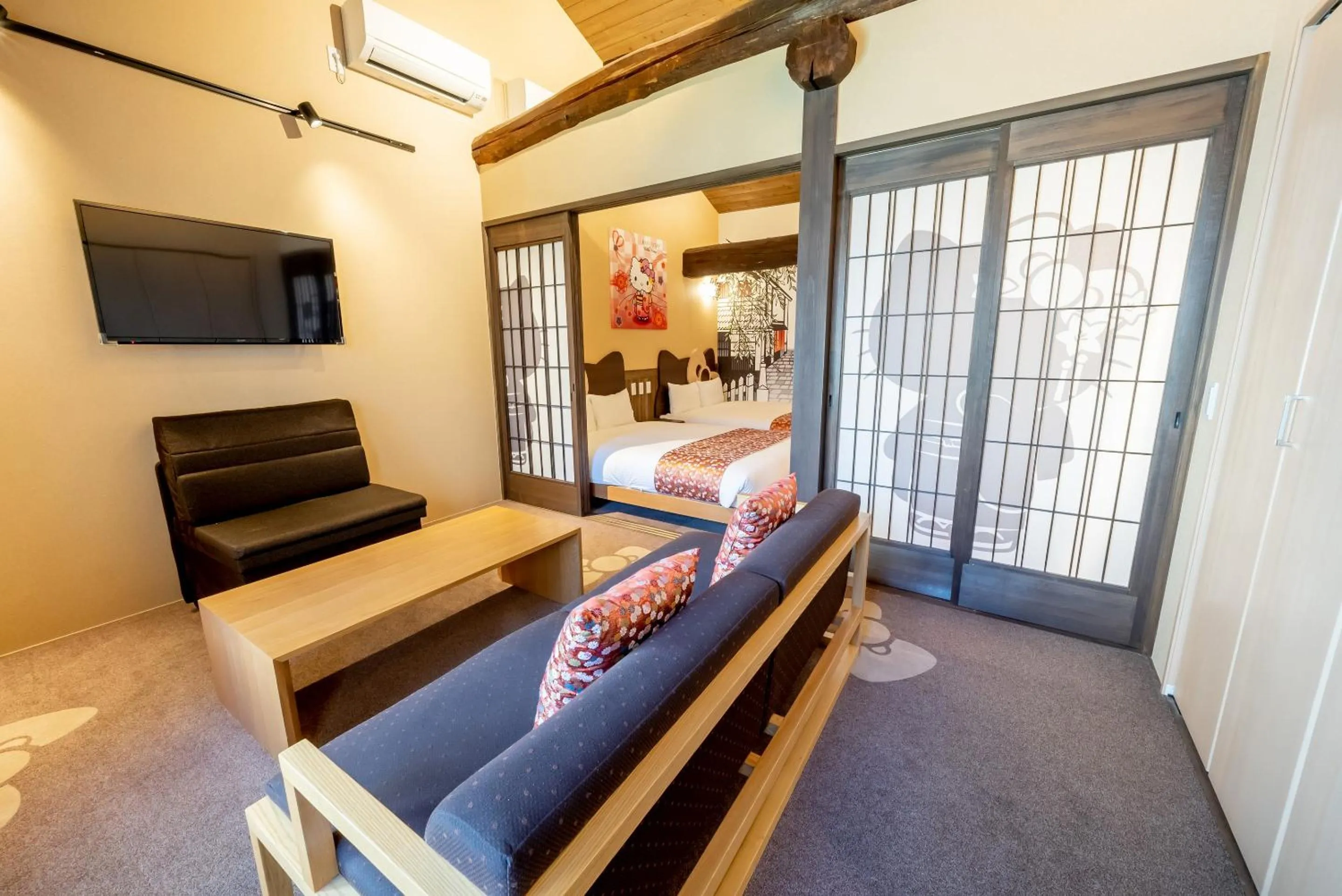 Living room in RESI STAY NISHIKI