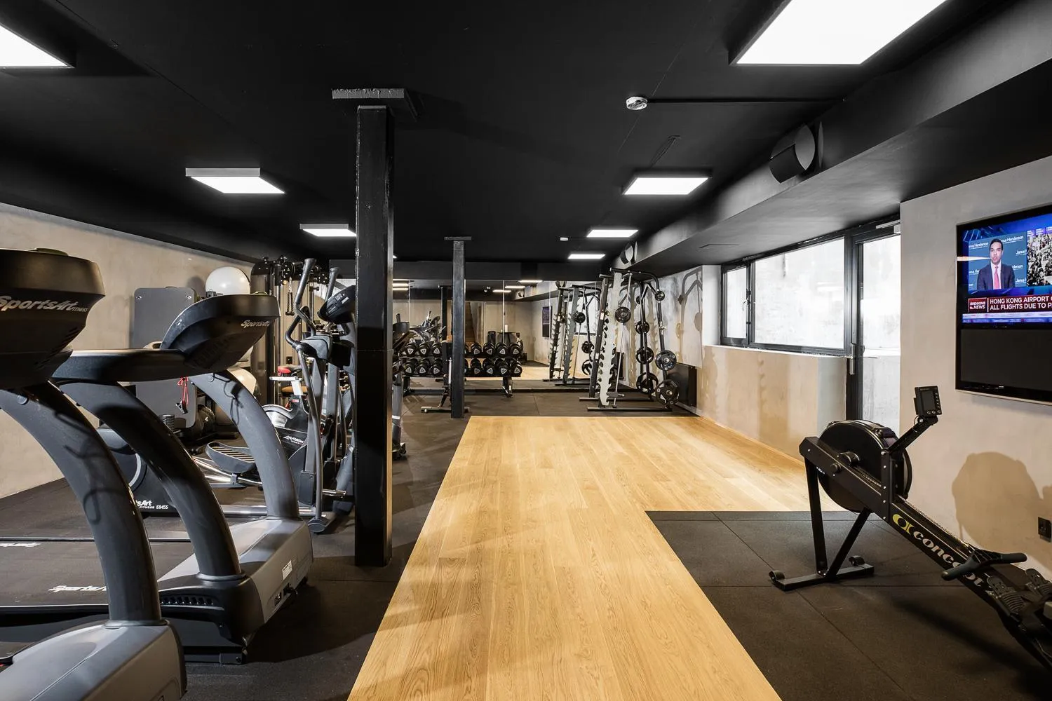 Fitness centre/facilities in Hotel Oasia Aarhus City
