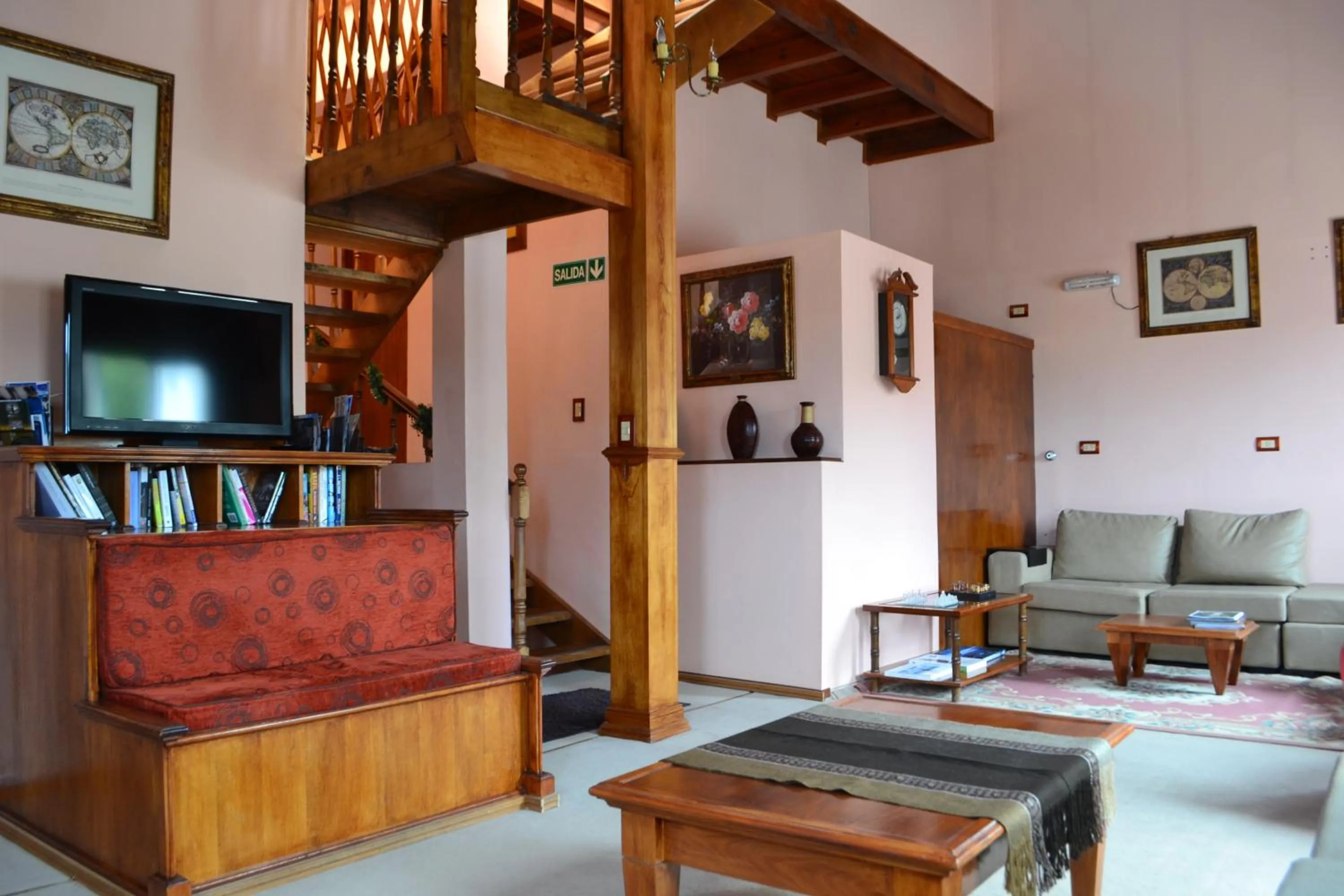 Communal lounge/ TV room in Valle Frío Ushuaia