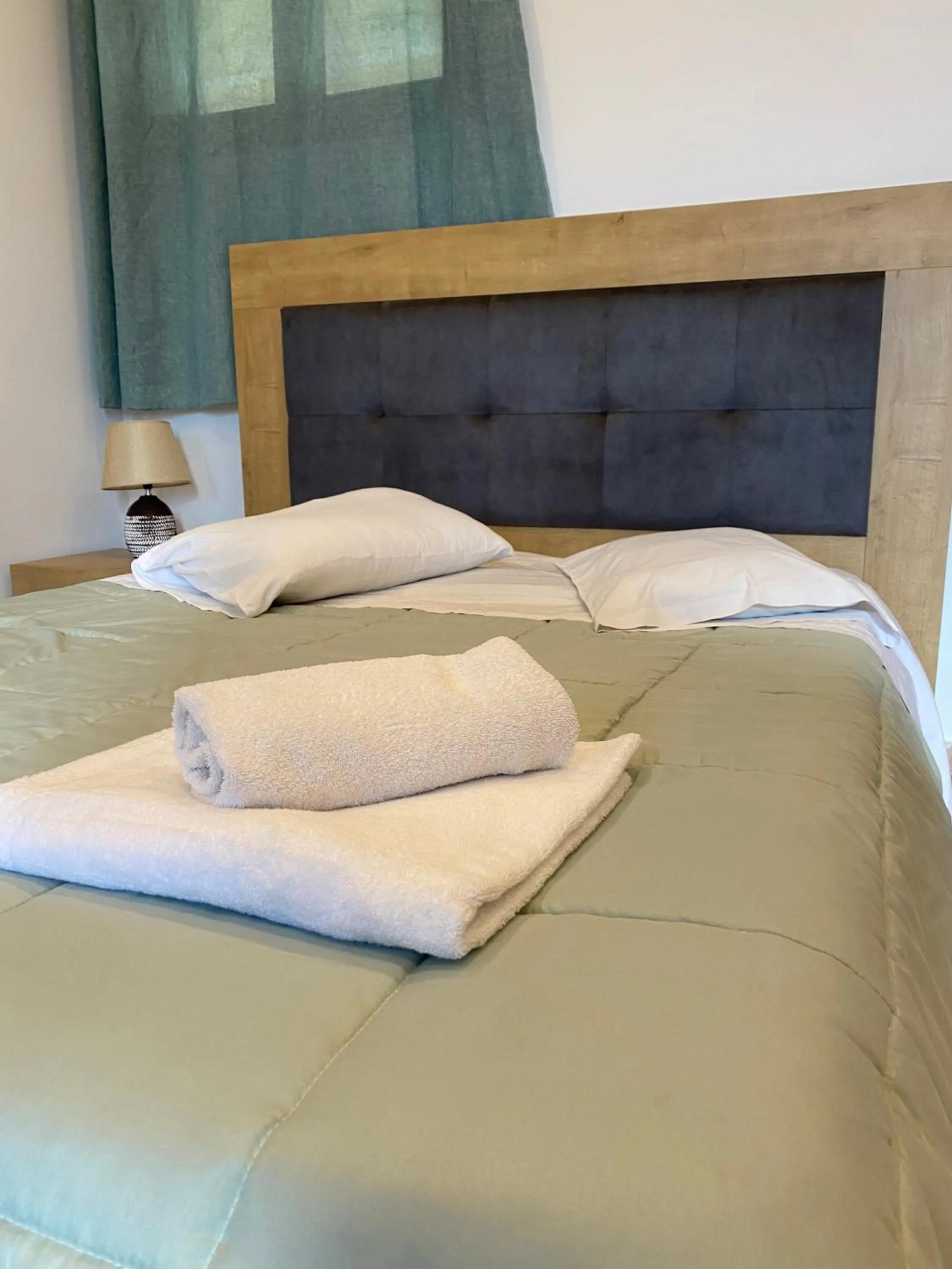 Bedroom in Bungalow - Camping Apollon