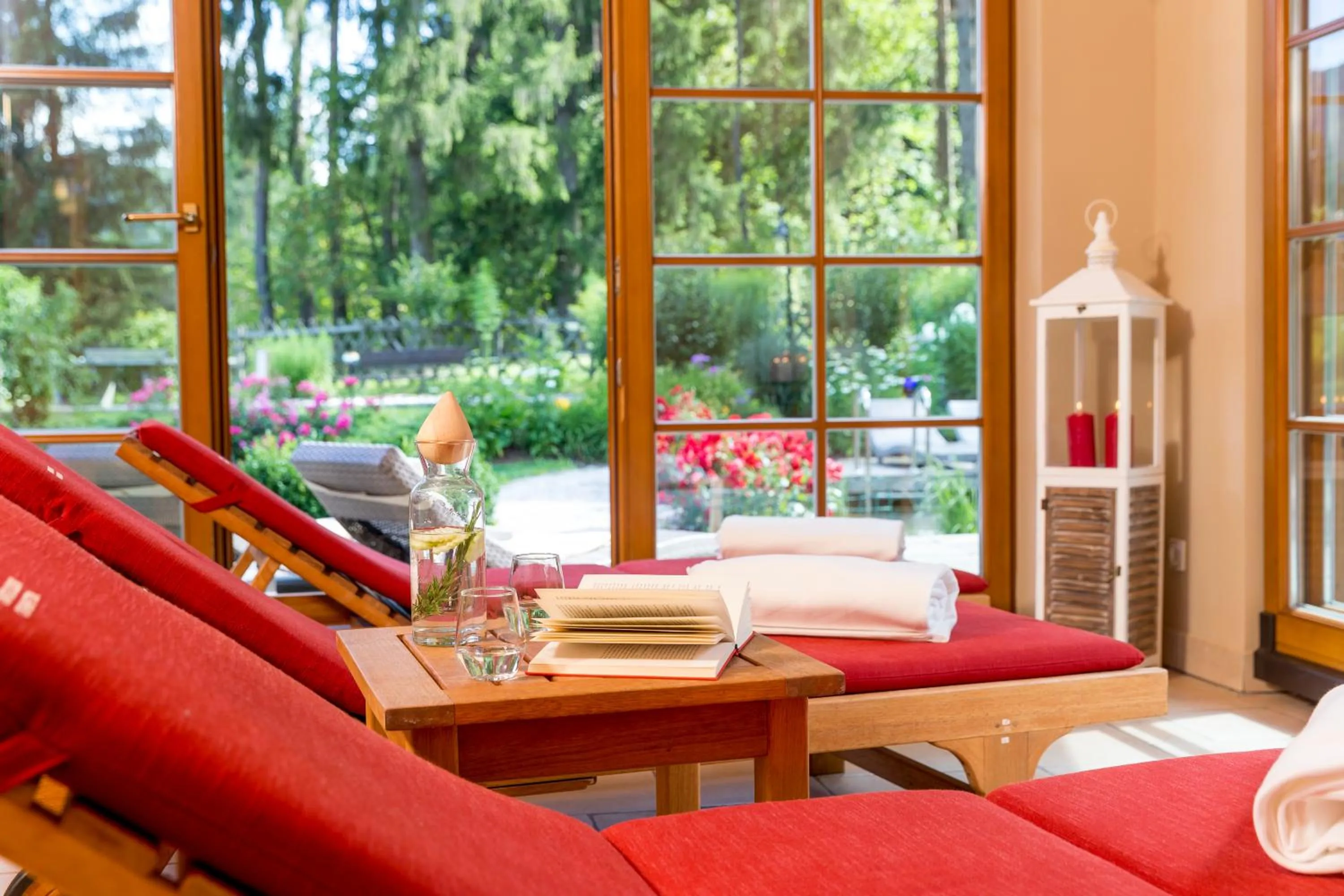 Spa and wellness centre/facilities in Hotel Burgfrieden