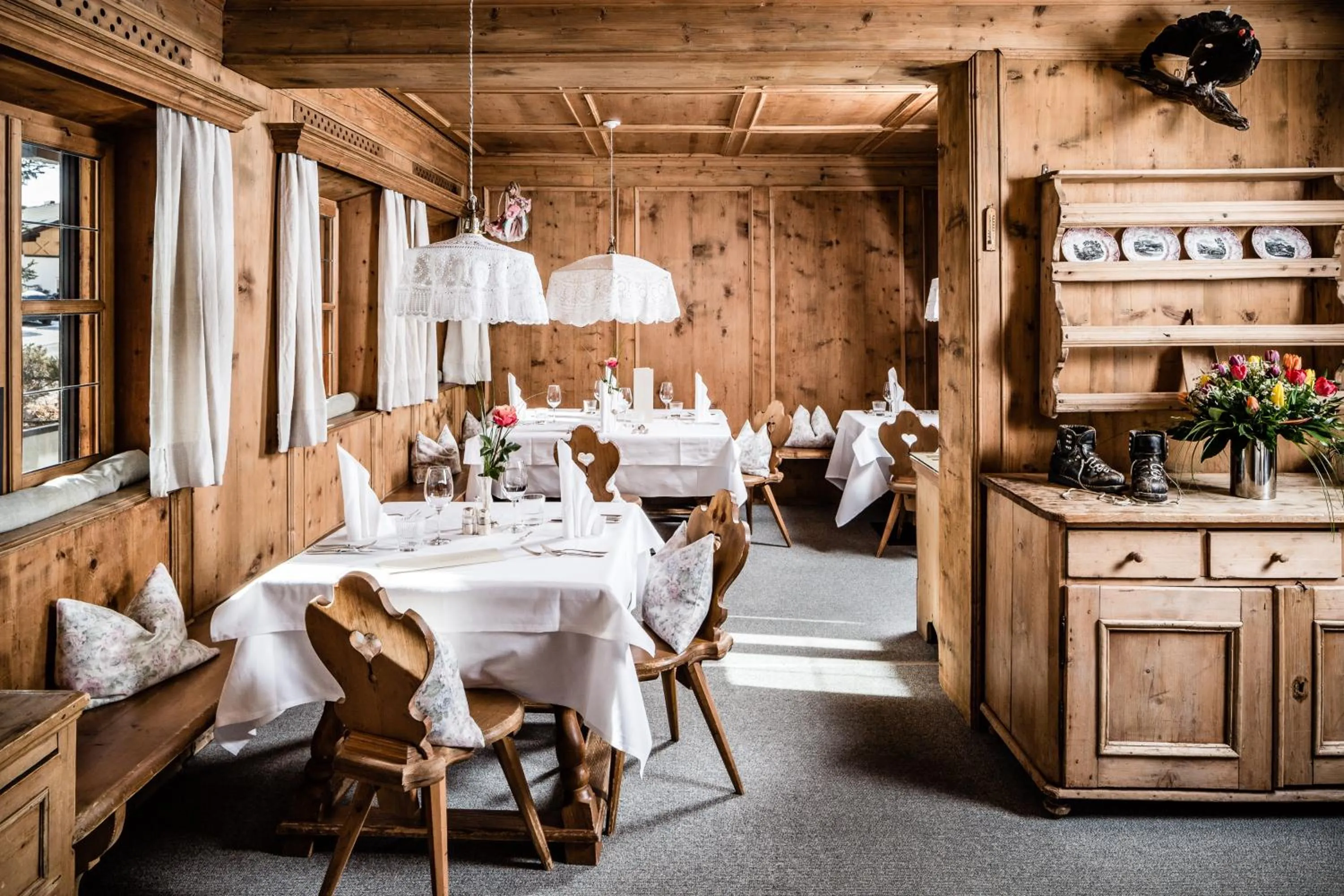Dining area in Sporthotel Obereggen