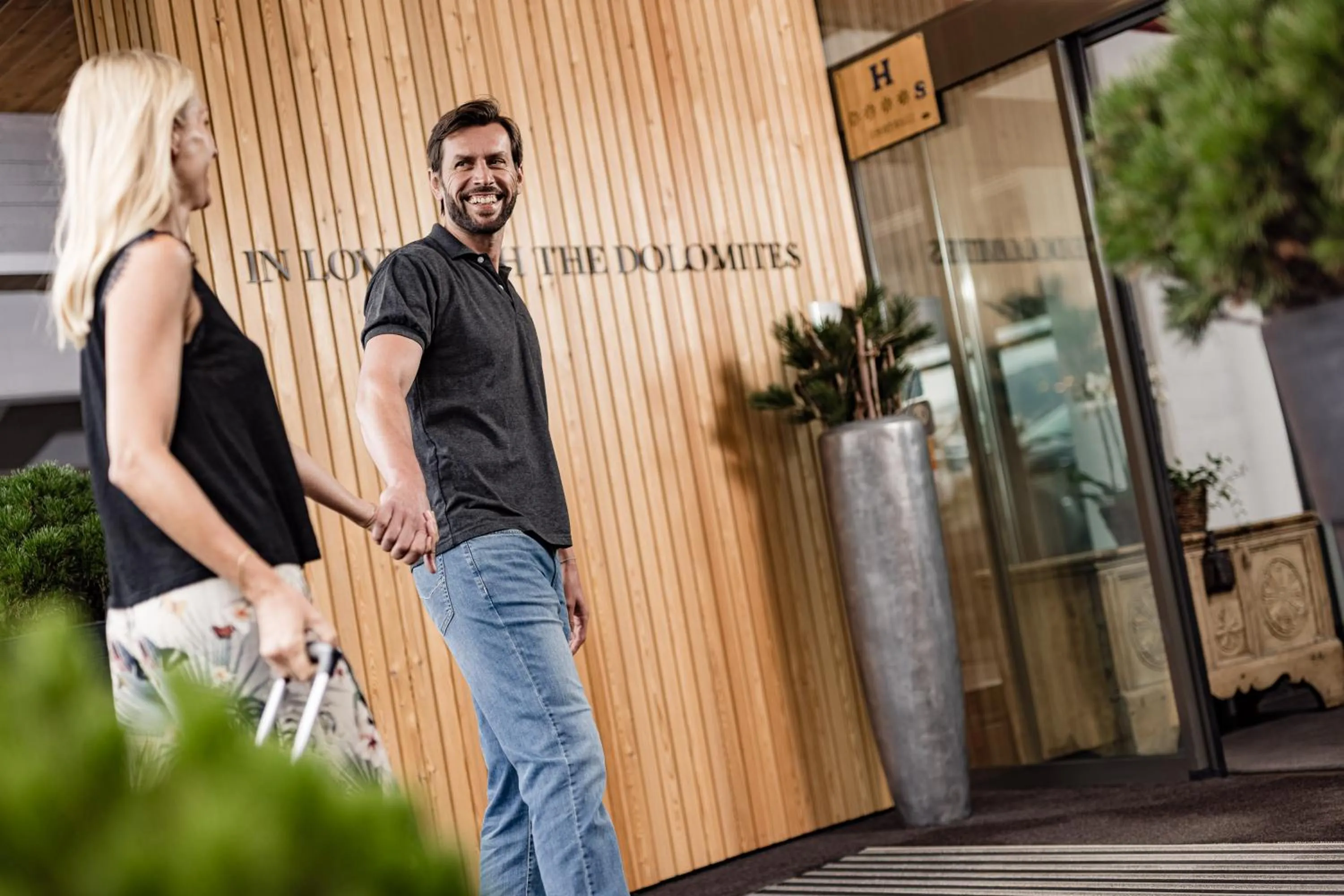 Facade/entrance in Sporthotel Obereggen
