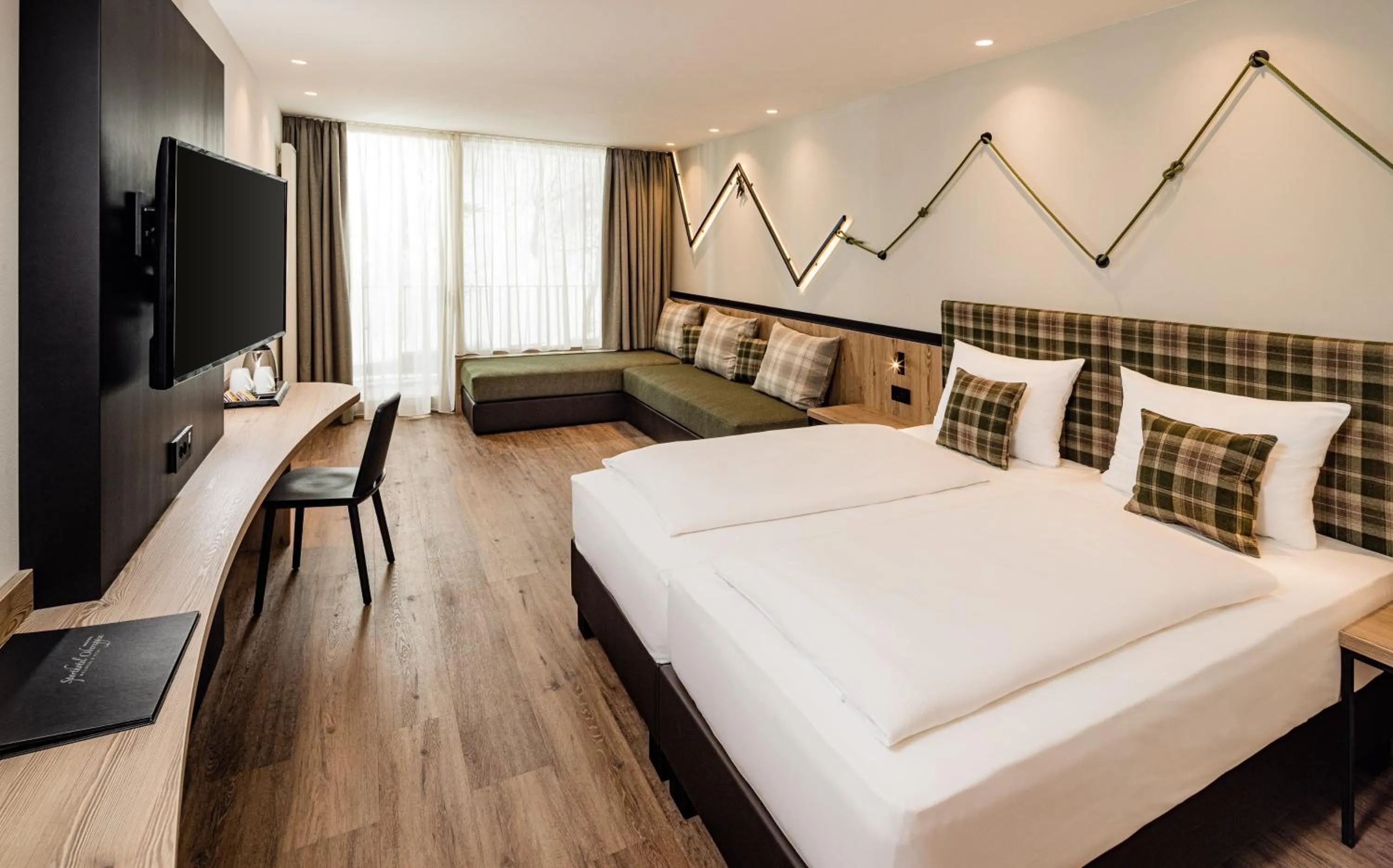 Photo of the whole room, Bed in Sporthotel Obereggen