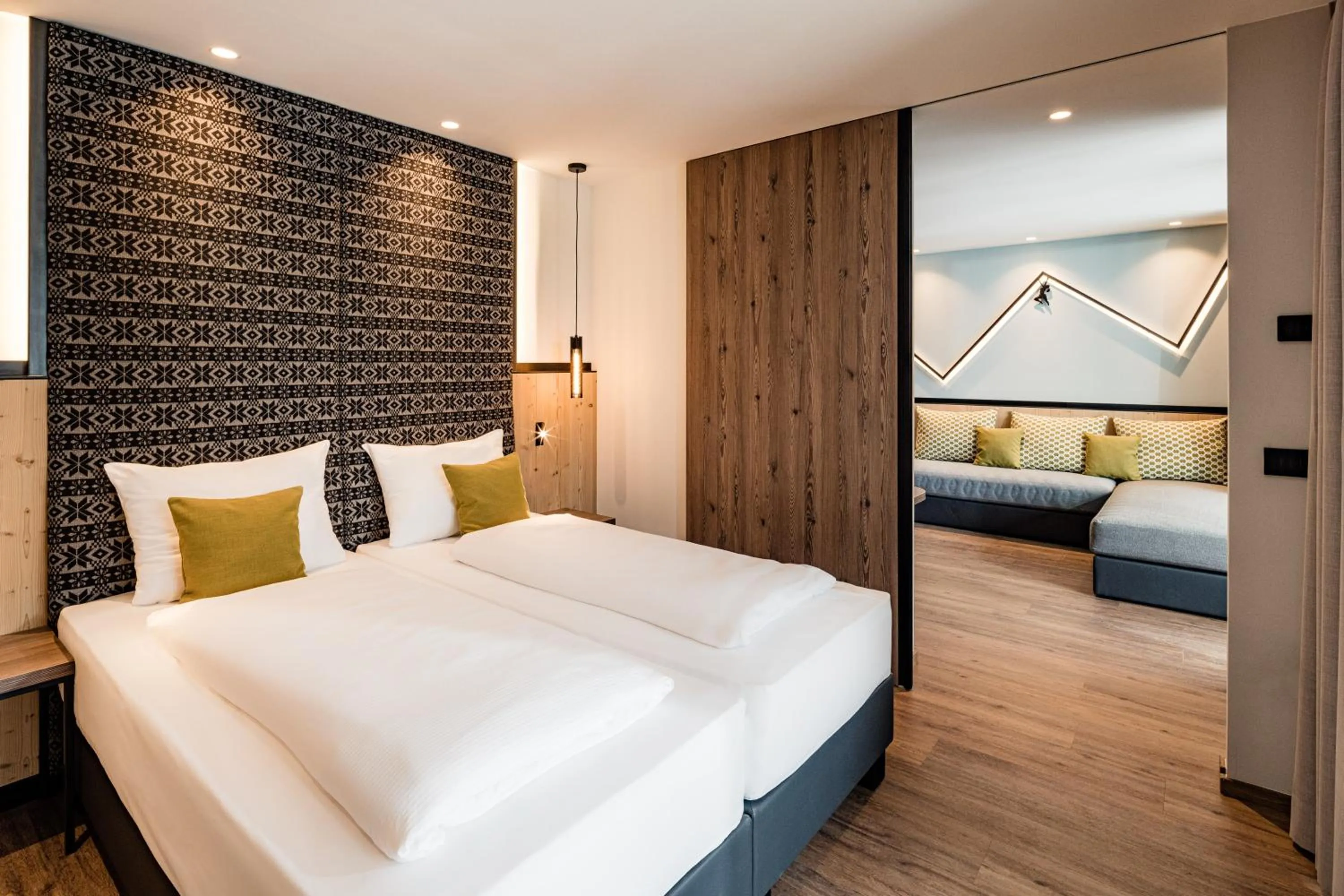 Bedroom, Bed in Sporthotel Obereggen