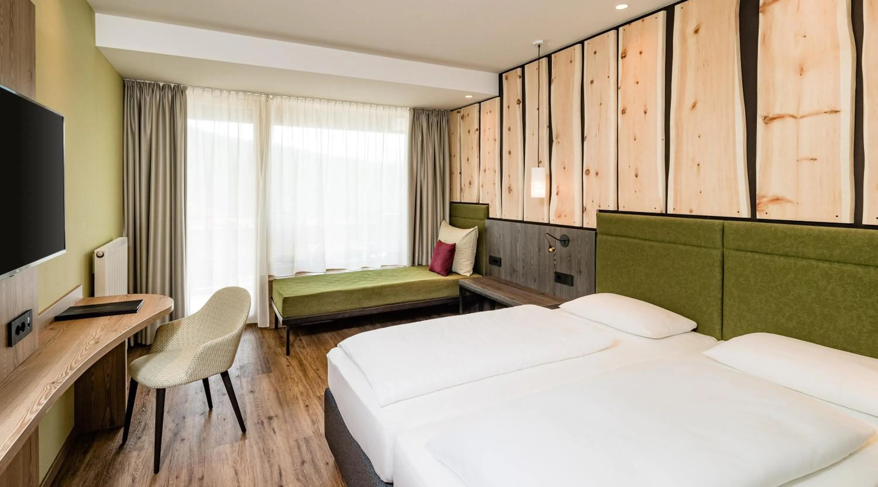 Photo of the whole room, Bed in Sporthotel Obereggen