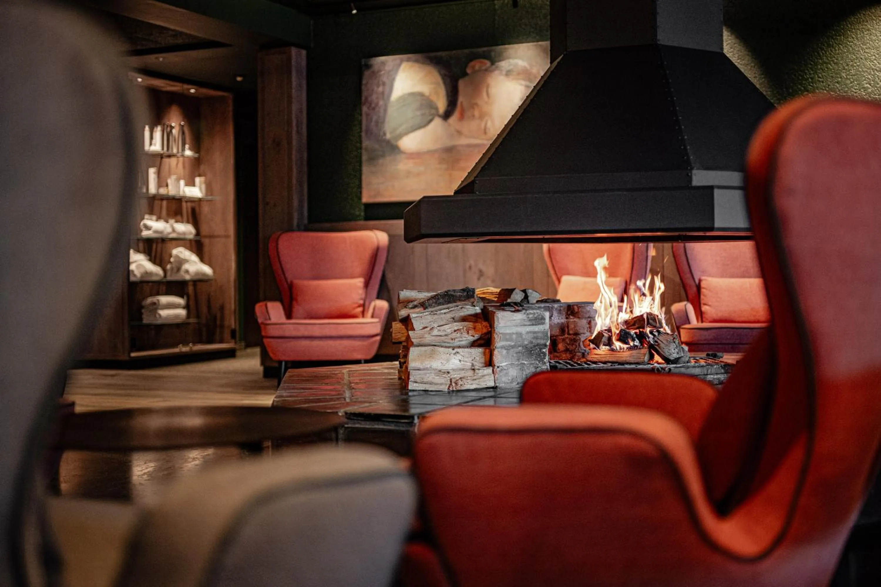 Lobby or reception in Sporthotel Obereggen