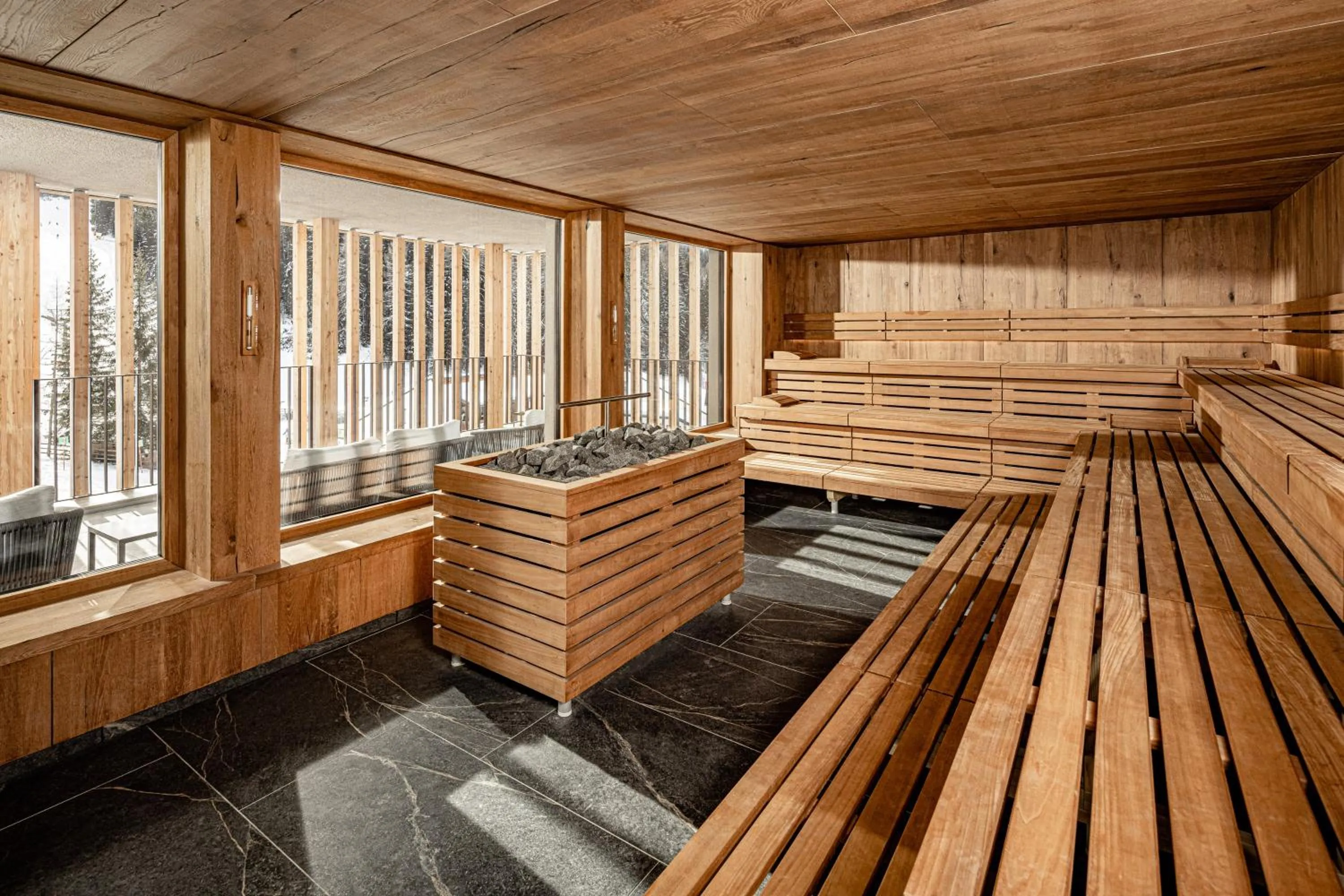 Sauna in Sporthotel Obereggen