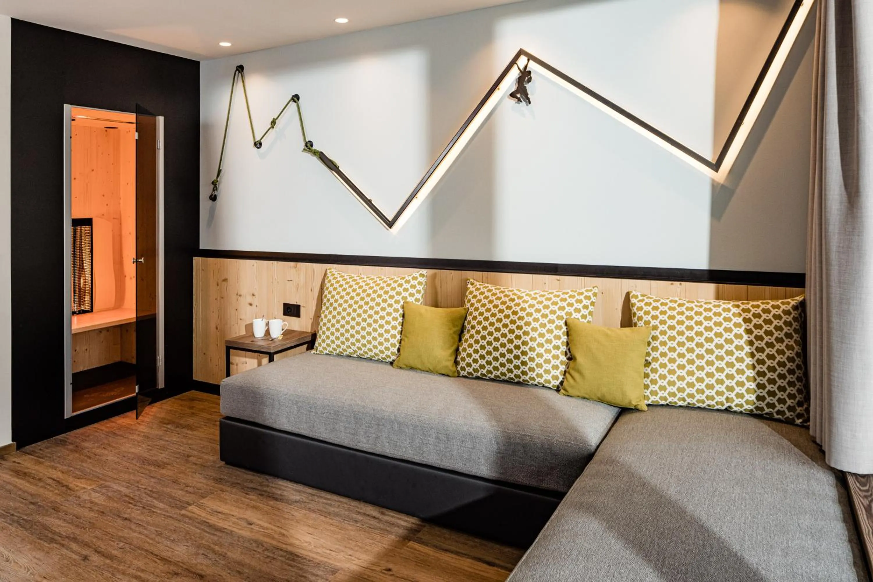 Sauna in Sporthotel Obereggen