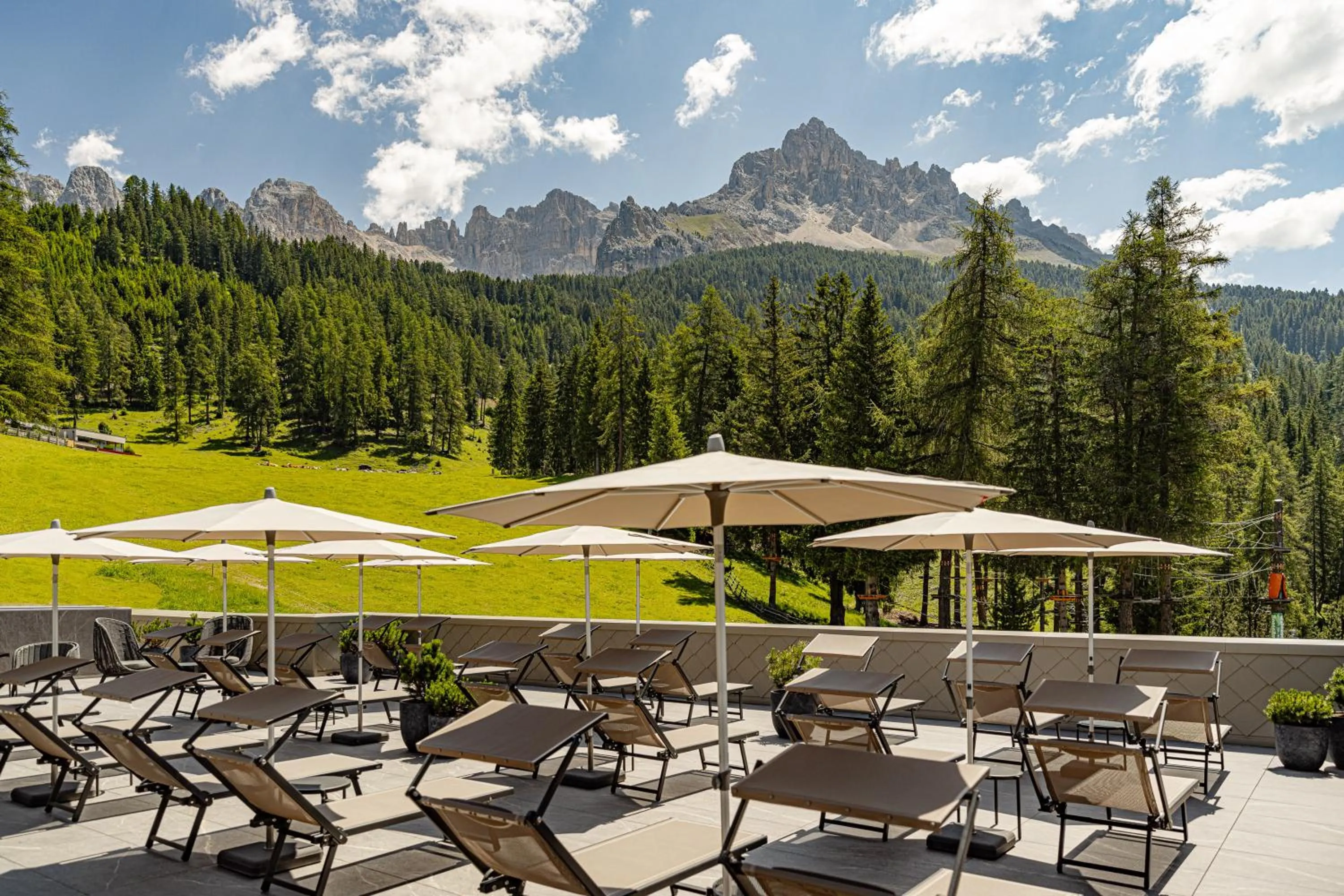 Balcony/Terrace in Sporthotel Obereggen