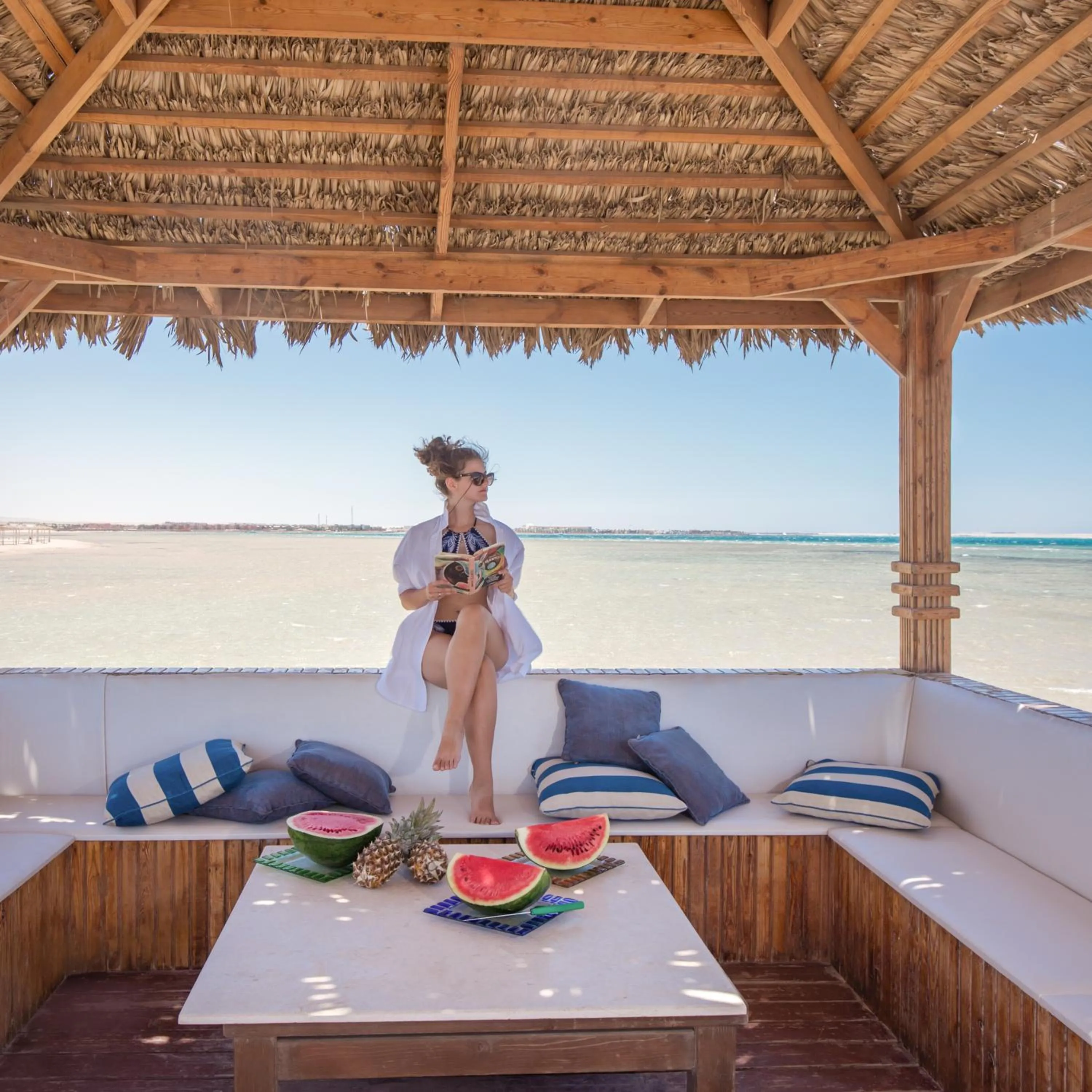 Beach in Amwaj Beach Club Abu Soma