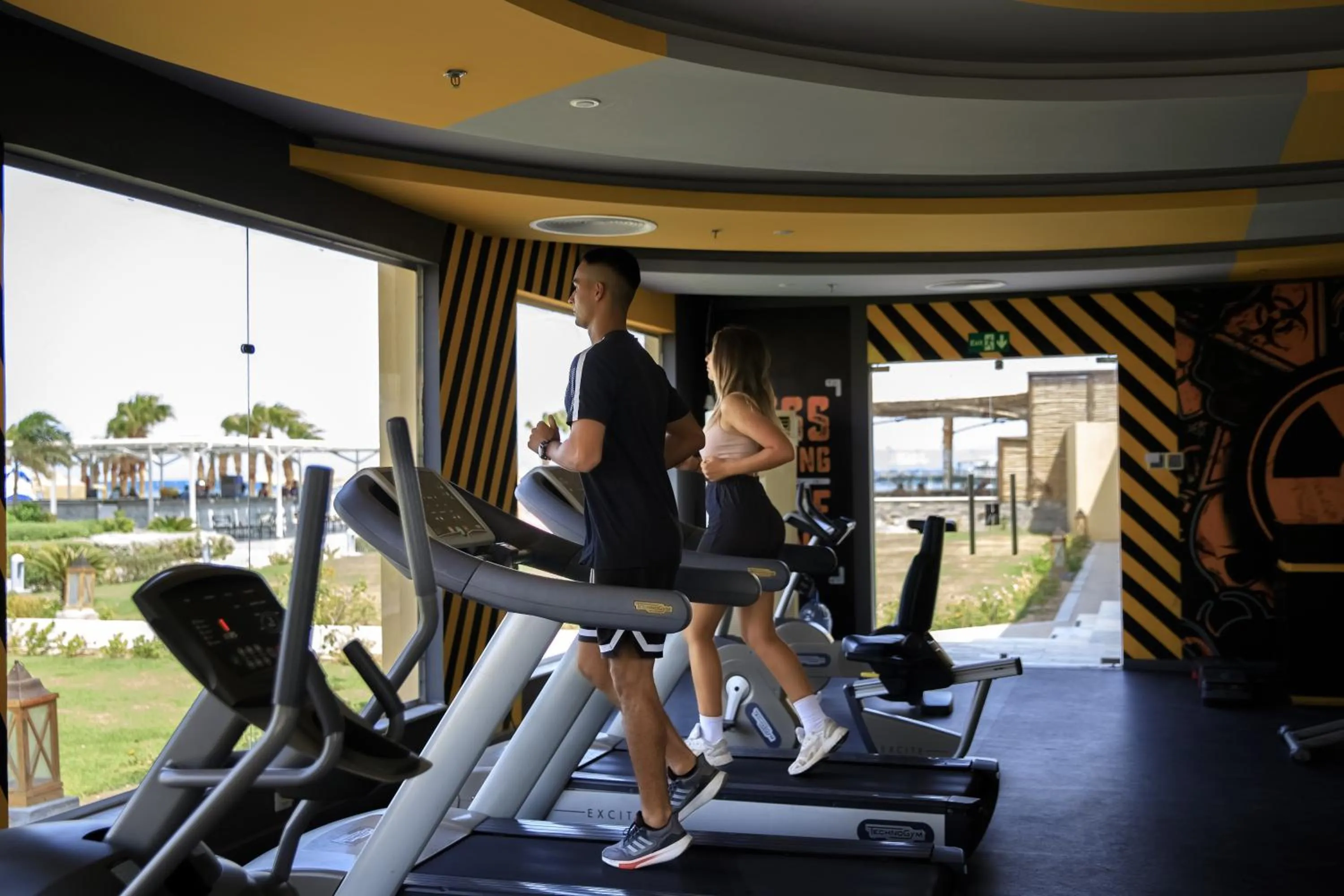 Fitness centre/facilities in Amwaj Beach Club Abu Soma