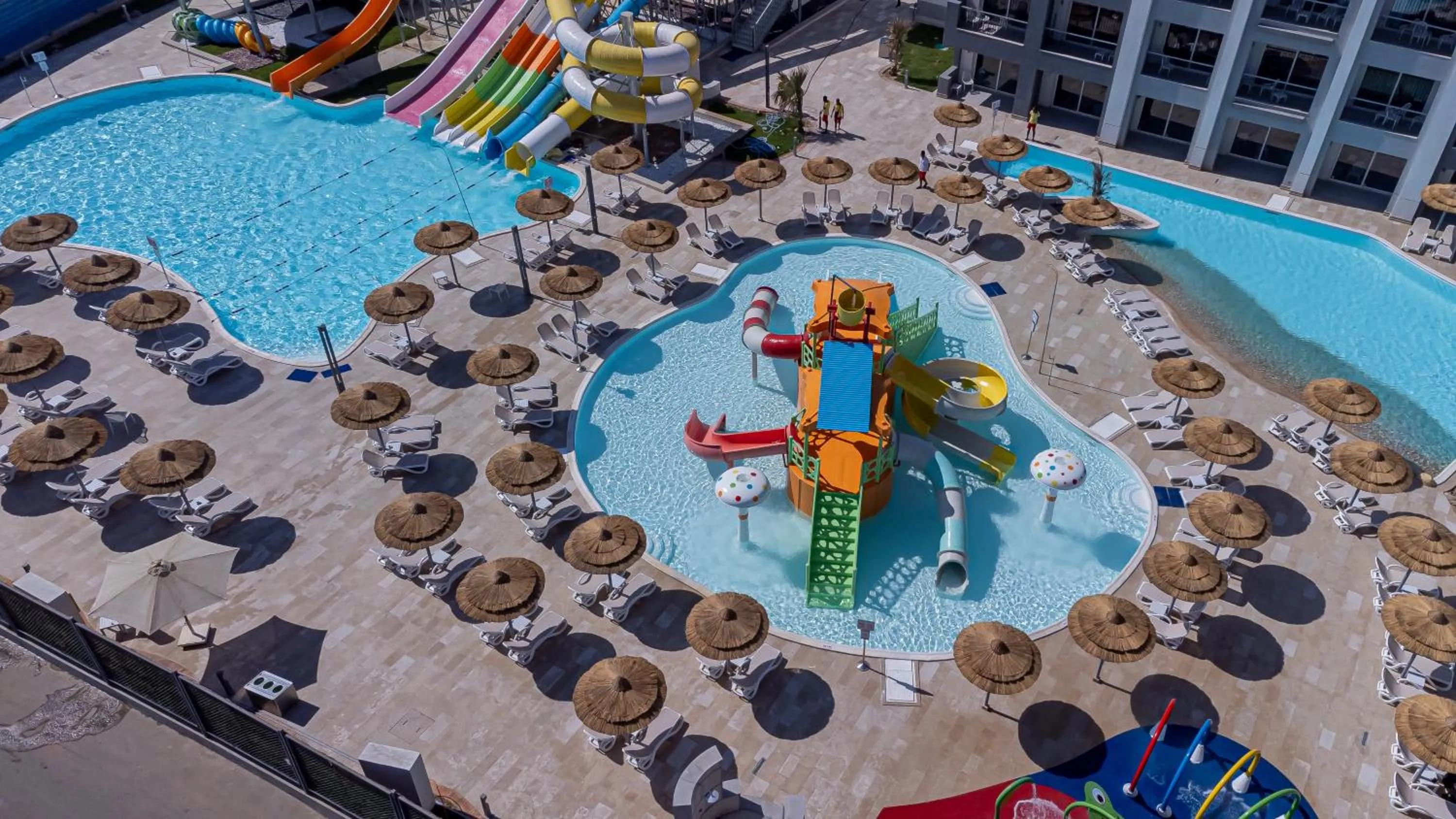 Aqua park in Amwaj Beach Club Abu Soma