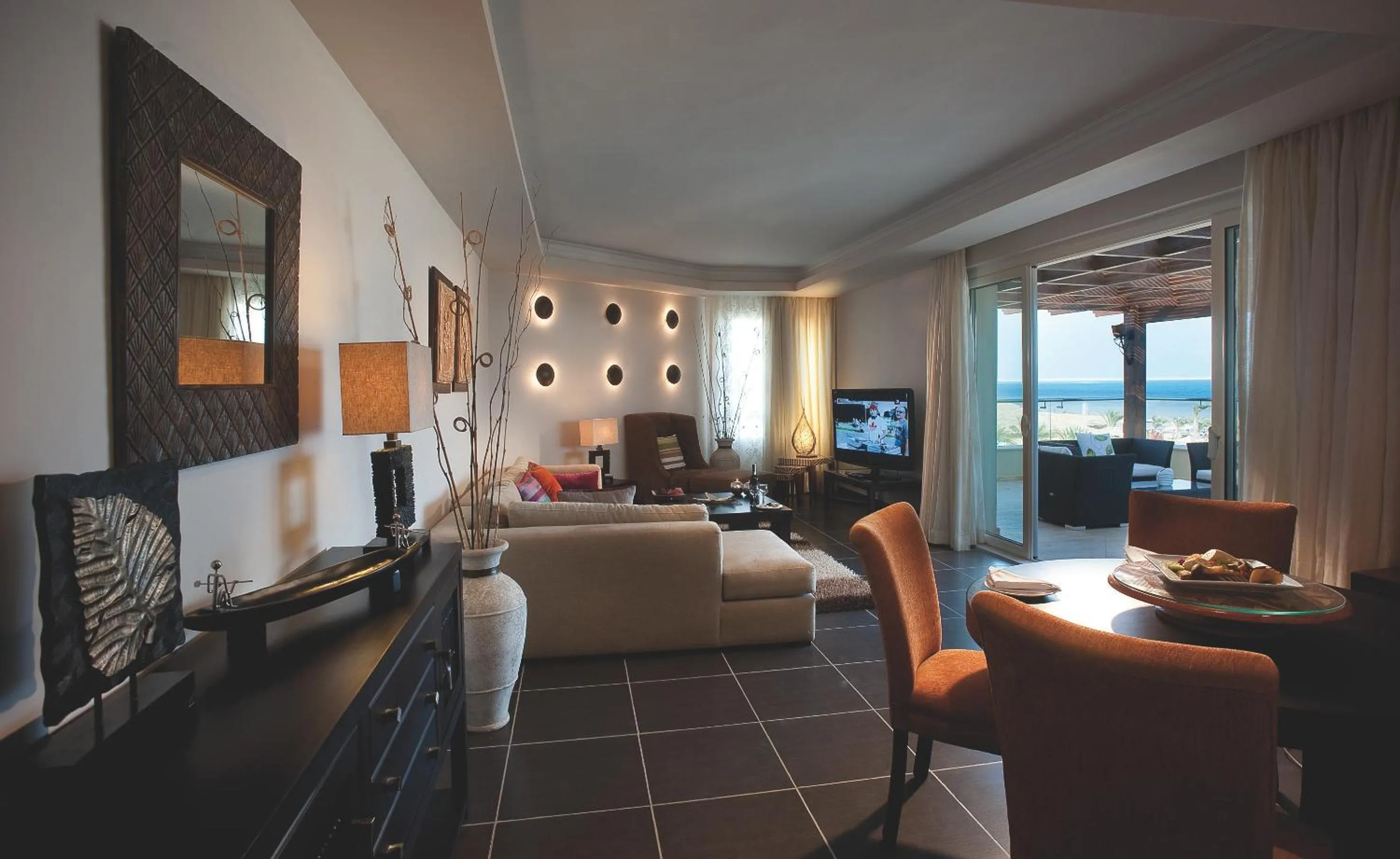 TV and multimedia in Amwaj Beach Club Abu Soma