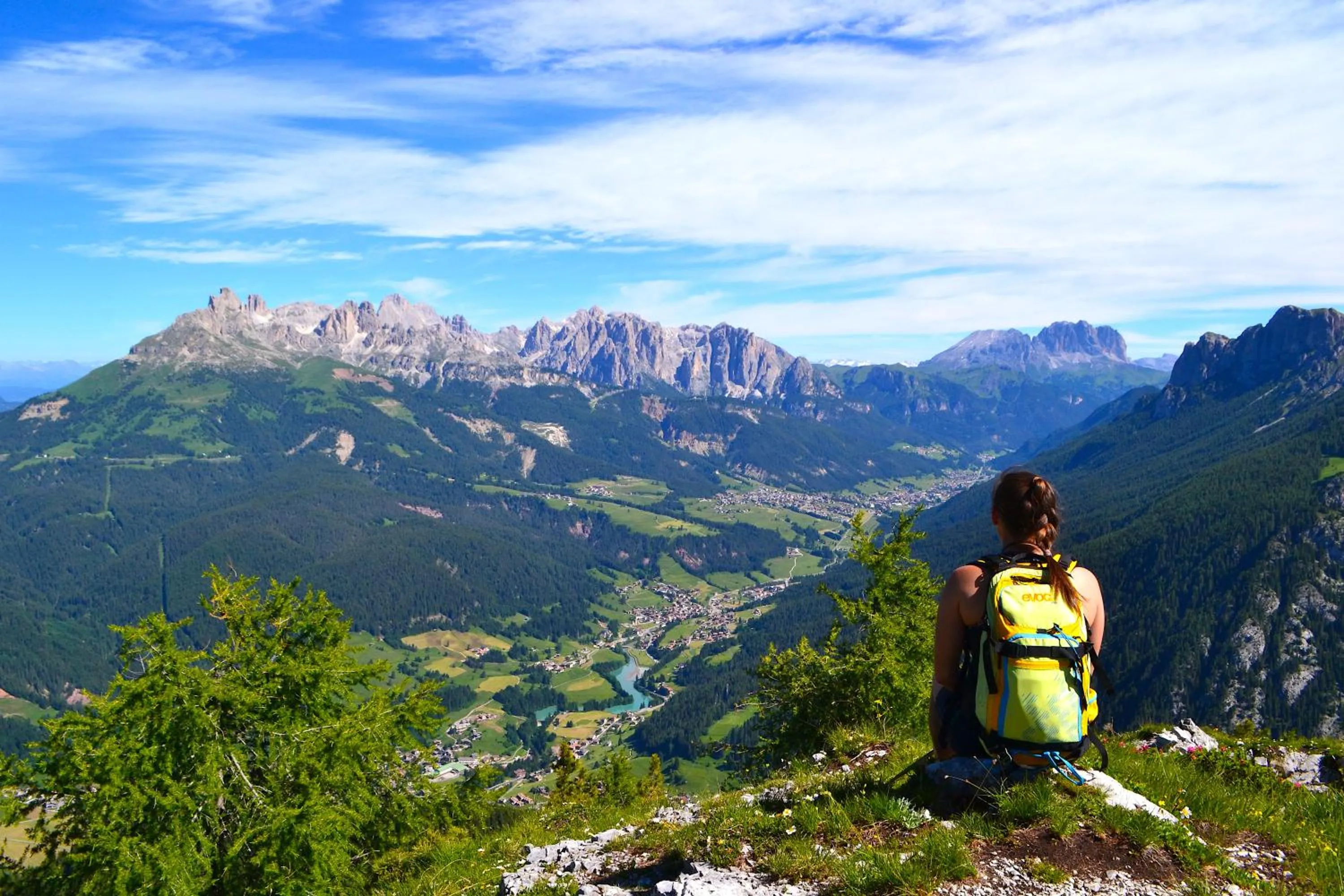 Hiking in Hotel Garden